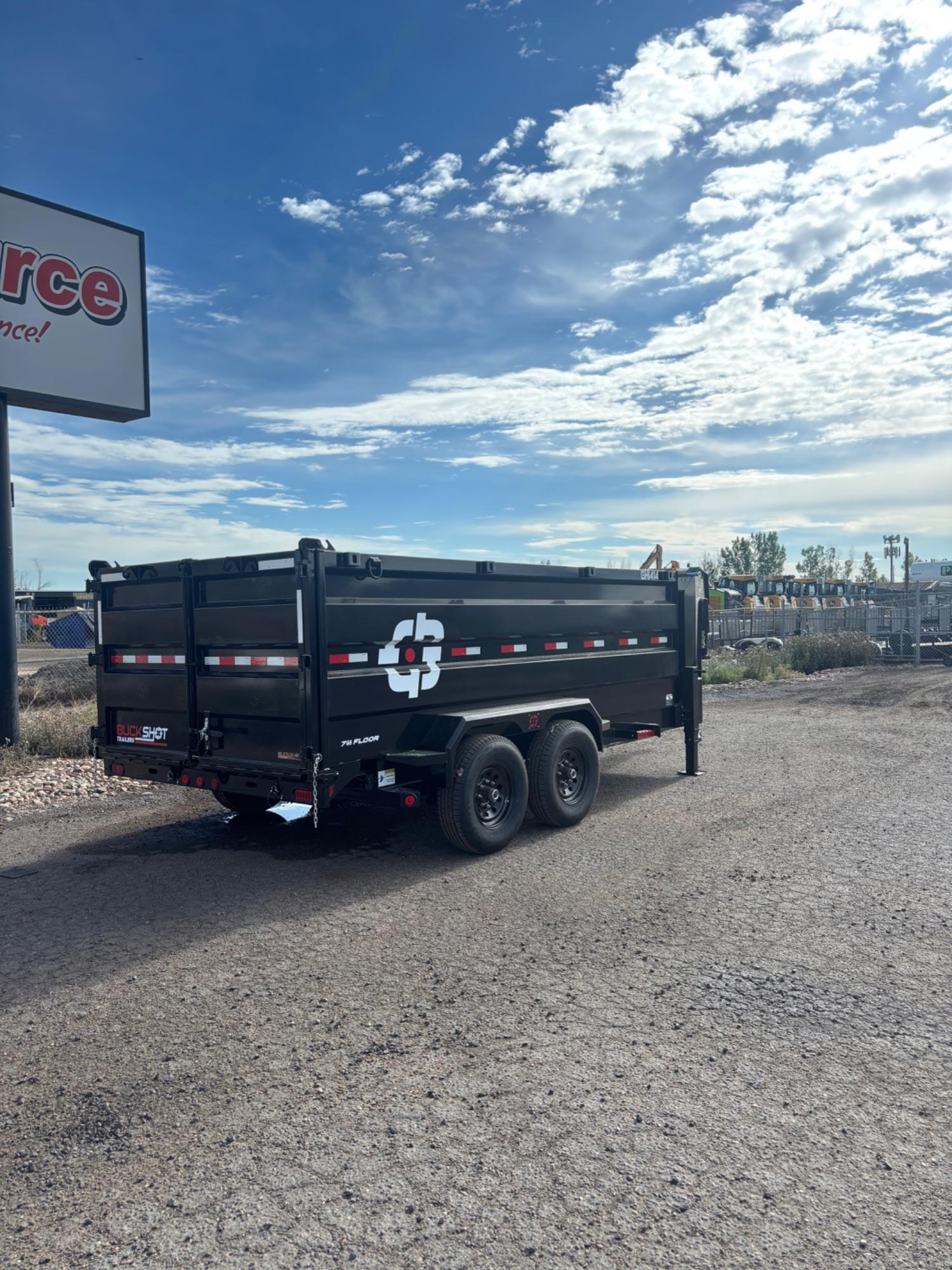 2027 Buckshot Trailers 2027 Buckshot Trailers 7'x14'x4' GN -  - thumbnail 4
