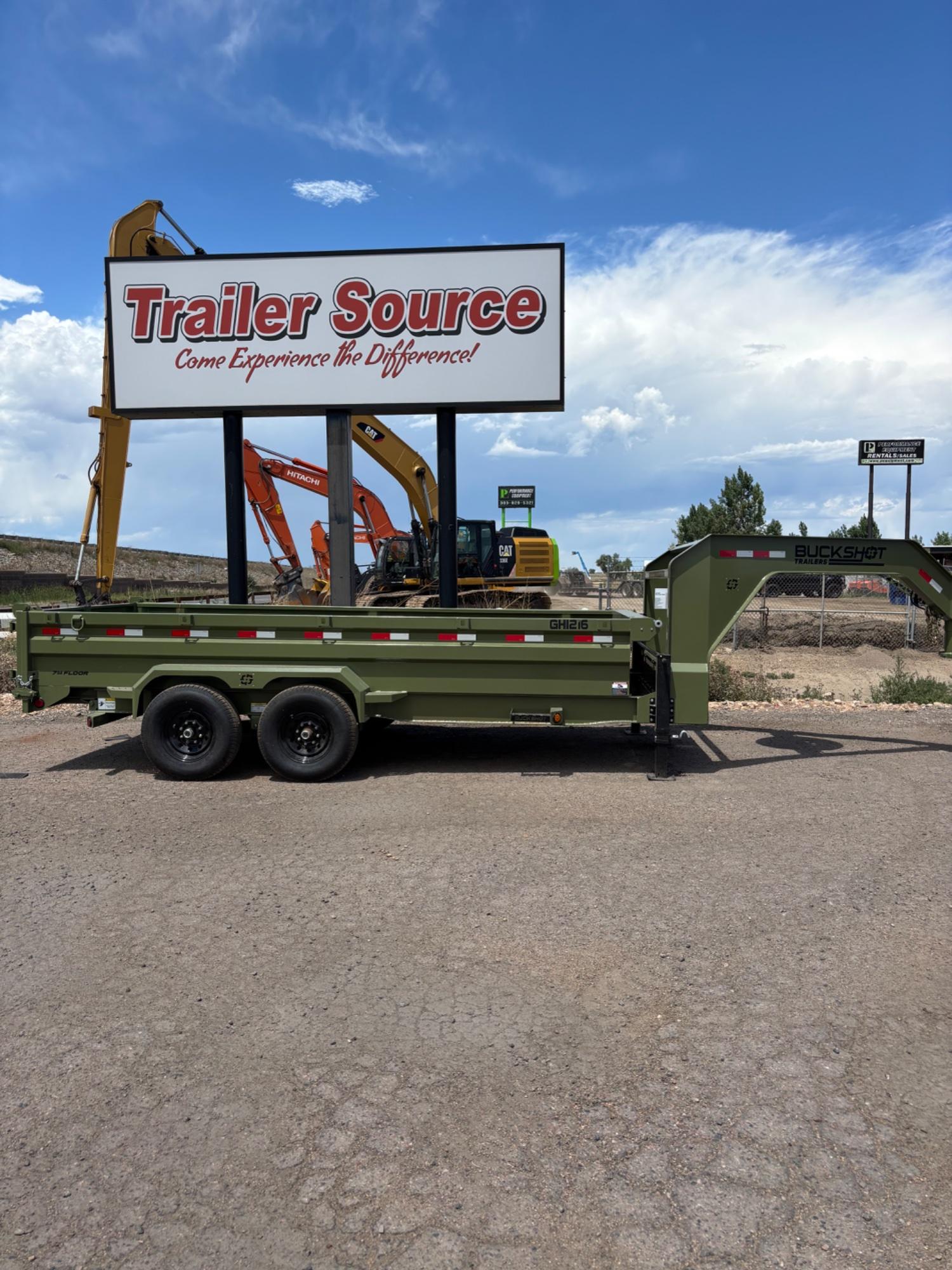 2027 Buckshot Trailers 2027 Buckshot Trailers 7'x16'x2' GN - - thumbnail 3
