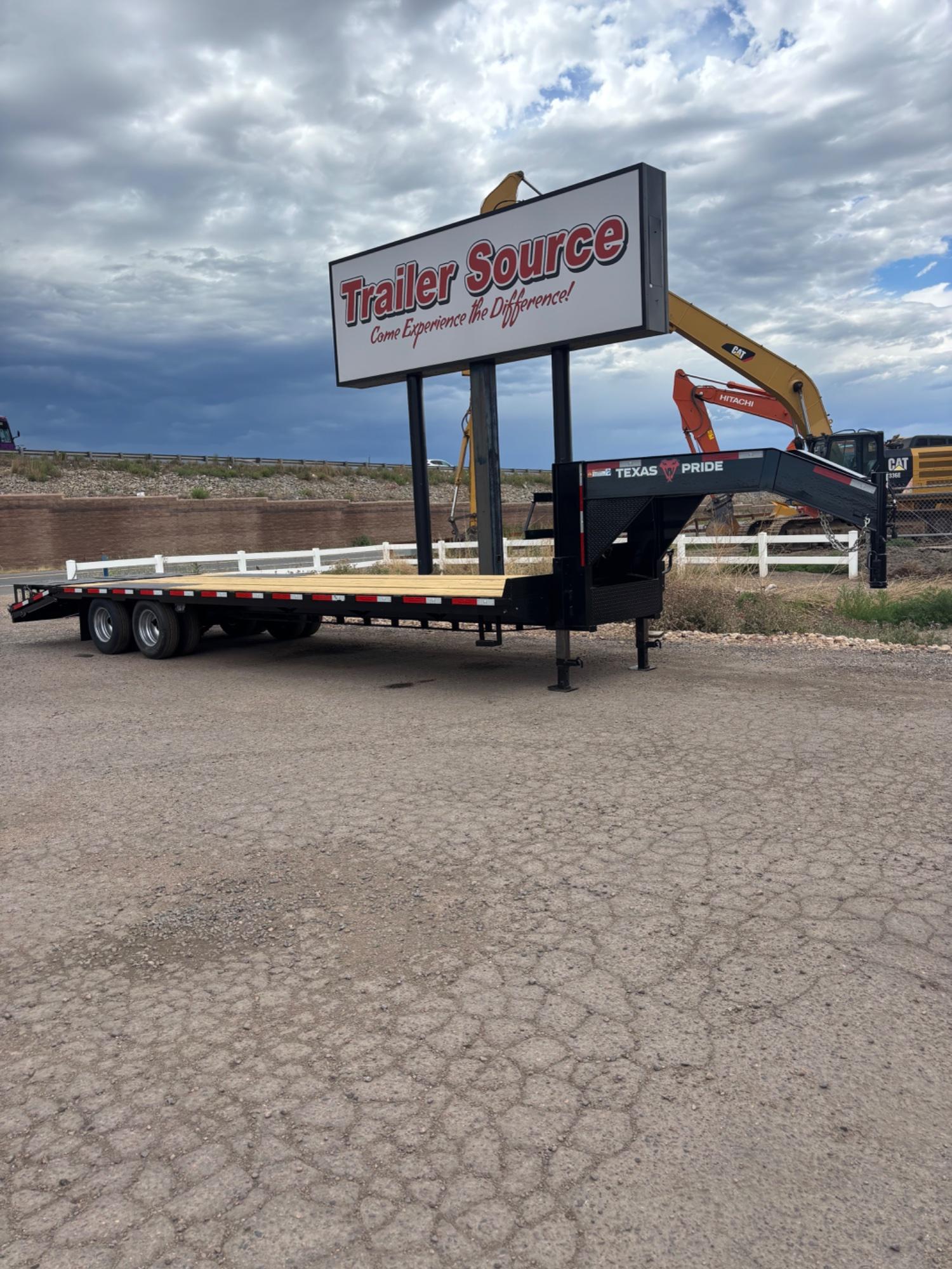 2026 Texas Pride Trailers 30' Dually Flatbed 26K - 9274