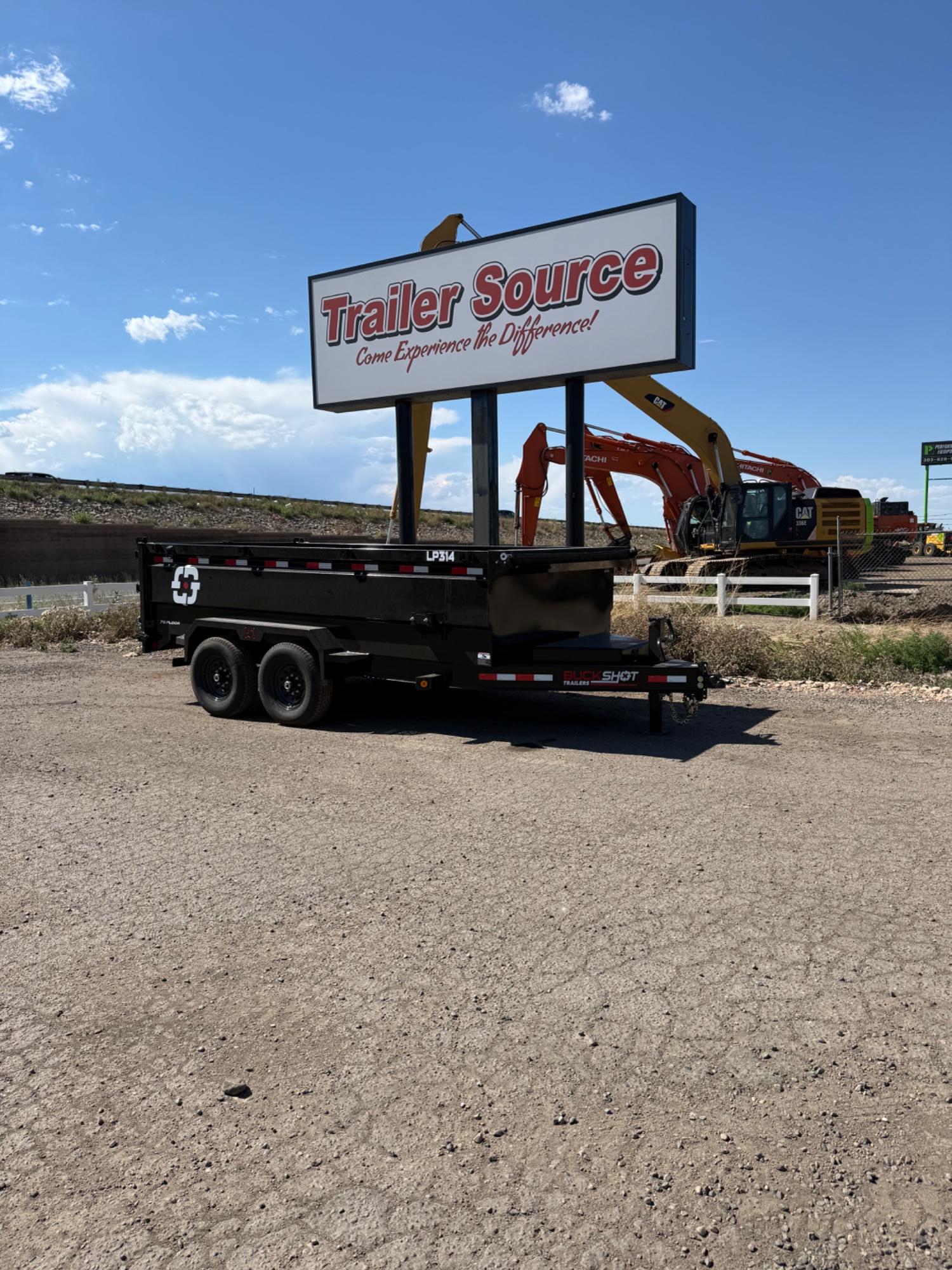 2026 Buckshot Trailers 7'x14'x3' BP - LP314 - 3823