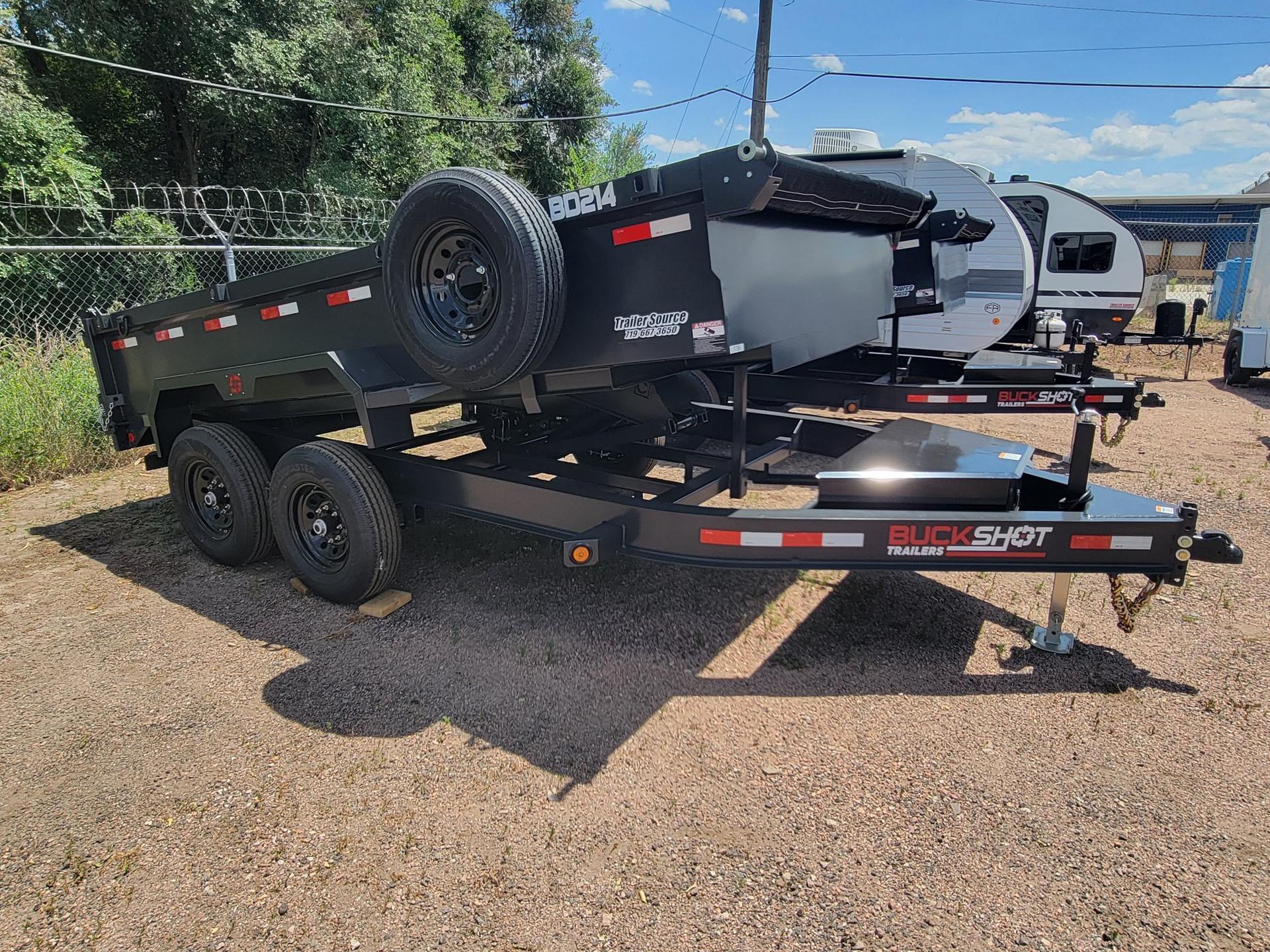 2026 Buckshot Trailers 2026 Buckshot Trailers 7' x 14' x 2' BP - - thumbnail 2