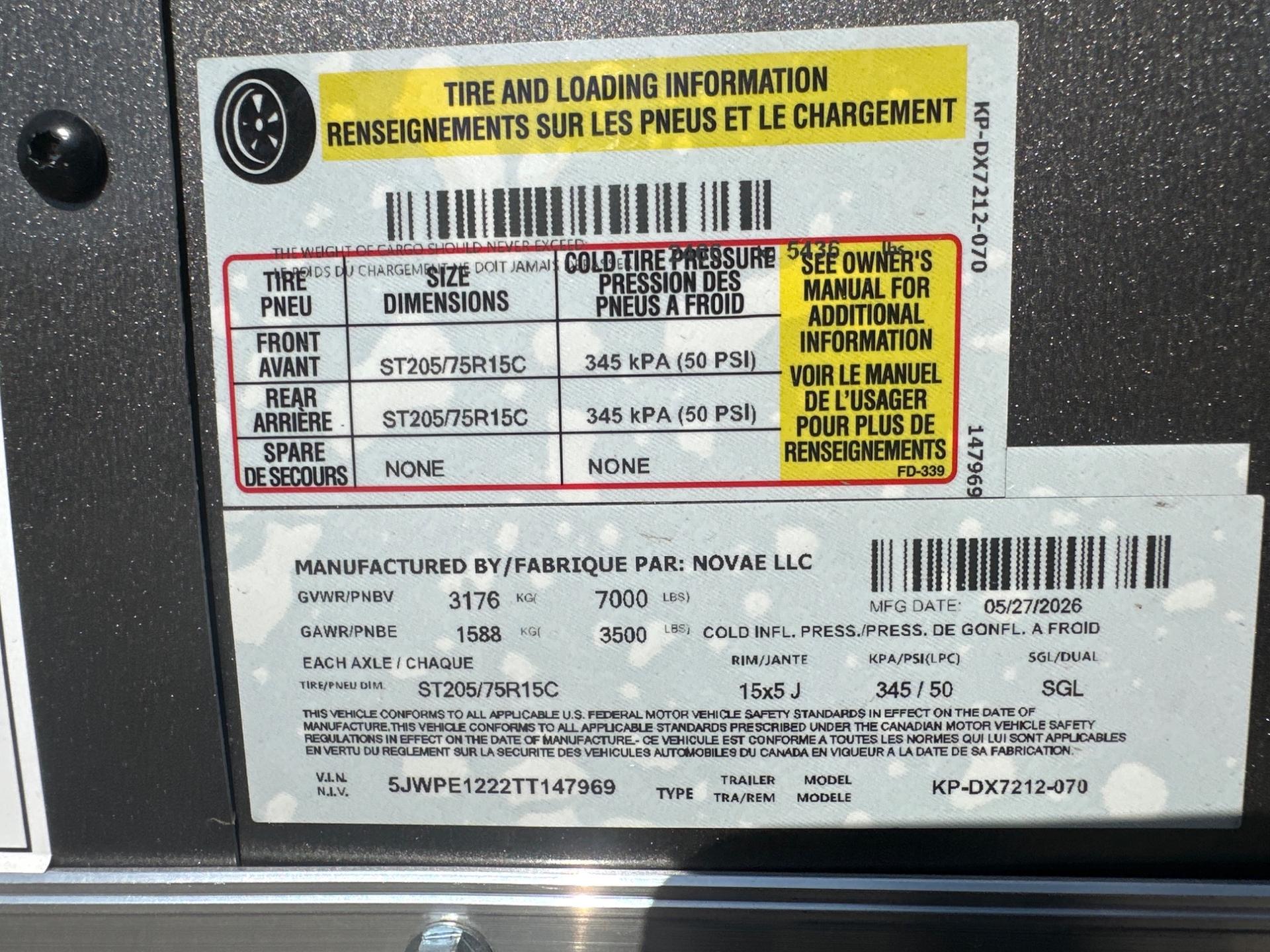 2026 Pace American 2026 Pace American Outback DLX 6'x12' TA - thumbnail 22