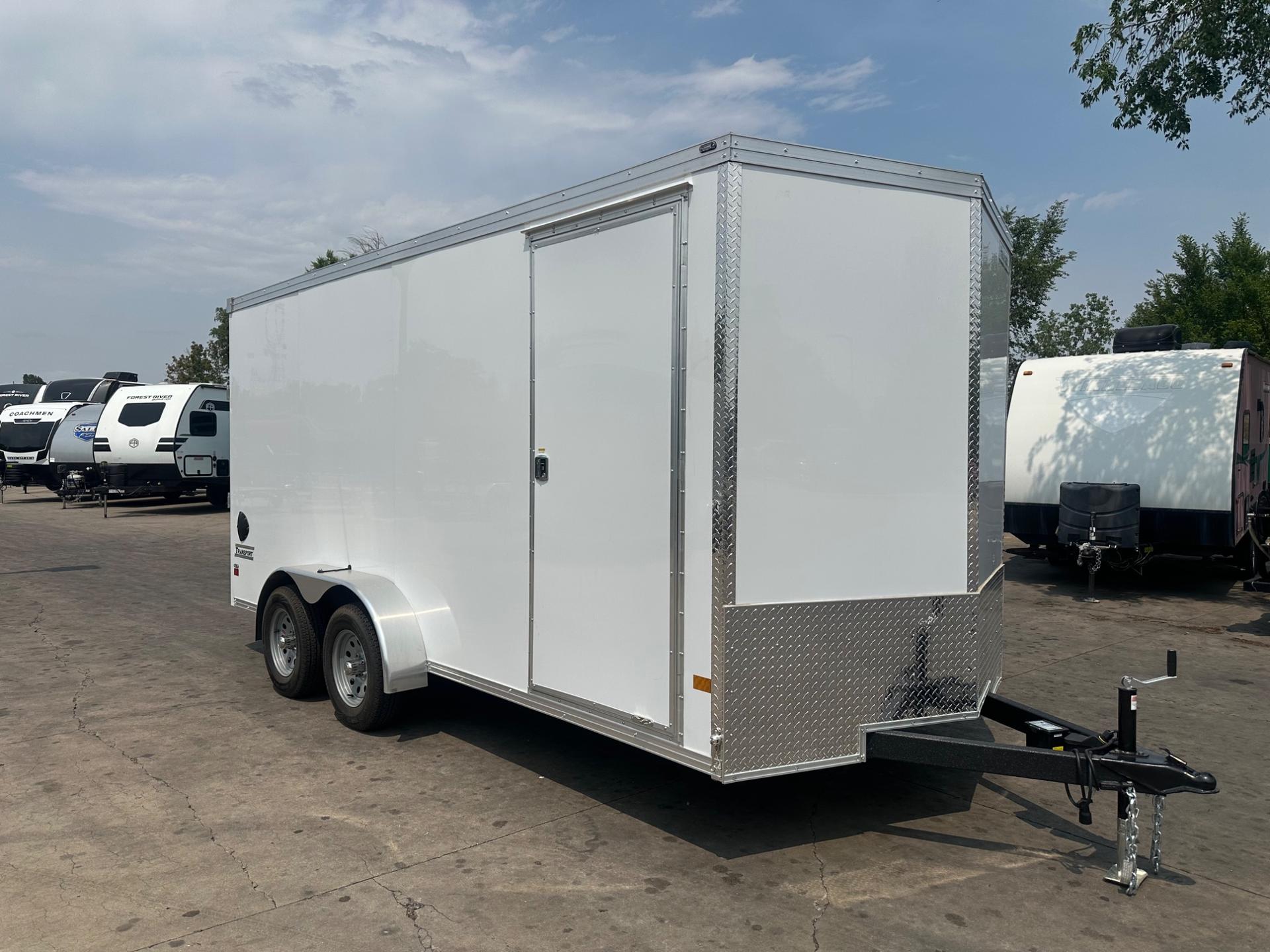 2026 Haulmark Transport V-Nose 7'x16' - TSV716T2 - 5418