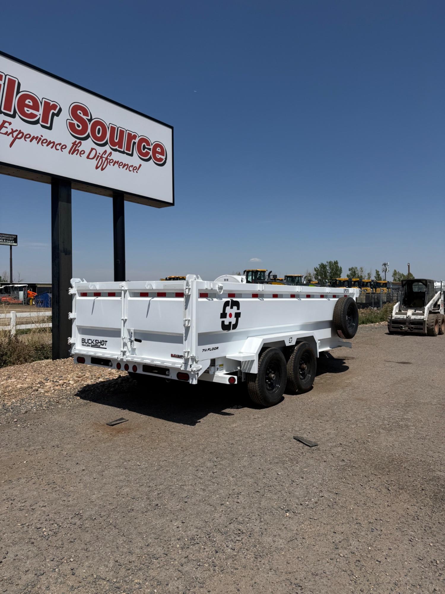 2026 Buckshot Trailers 2026 Buckshot Trailers 7'x16'x3' BP - - thumbnail 2