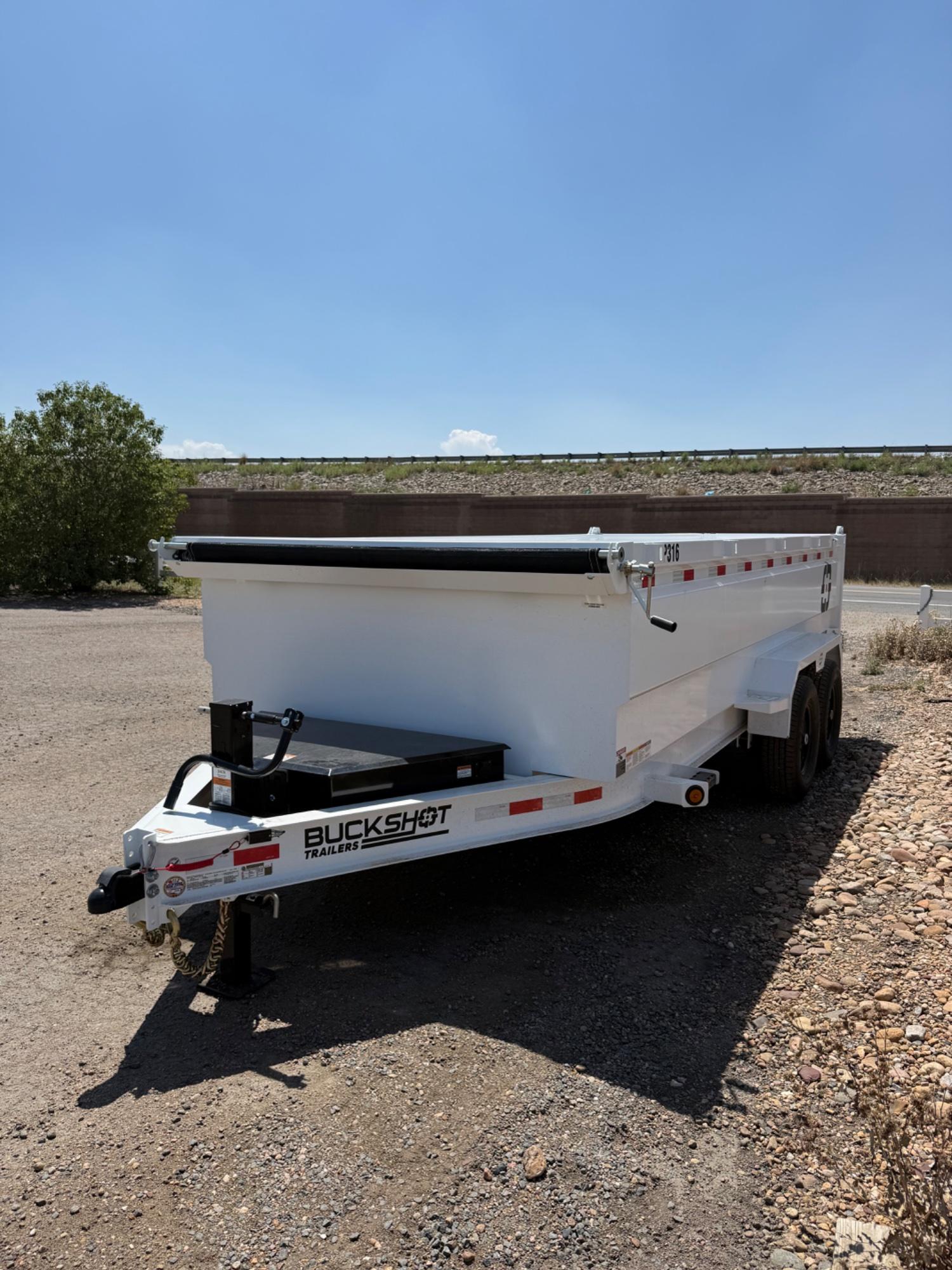 2026 Buckshot Trailers 2026 Buckshot Trailers 7'x16'x3' BP - - thumbnail 5