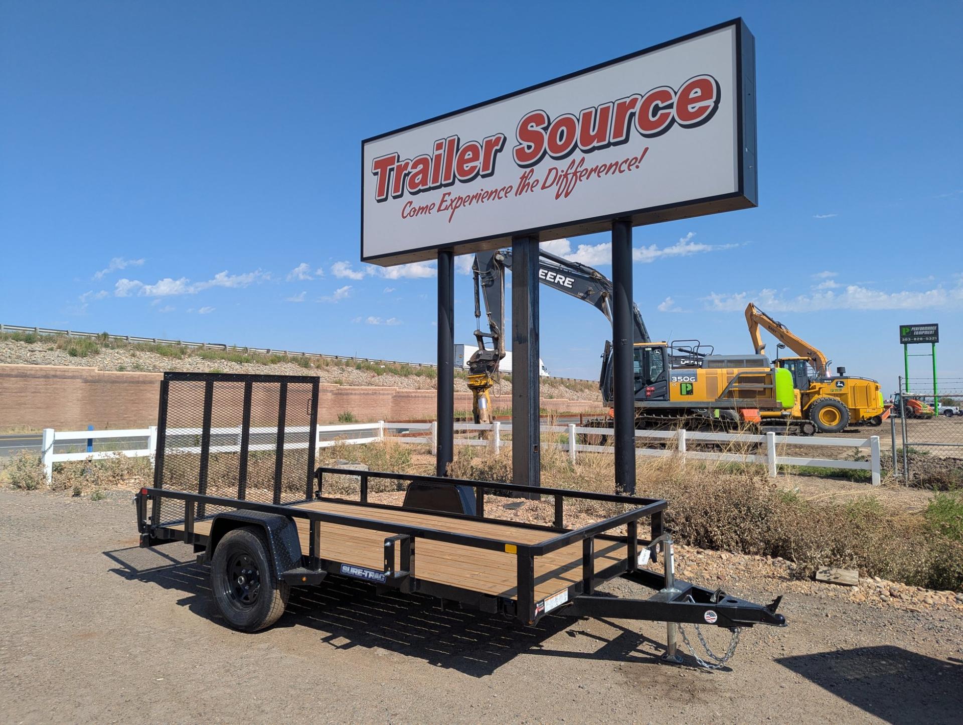 2026 Sure-Trac 6'x12' SA Tube Top Utility - 1725
