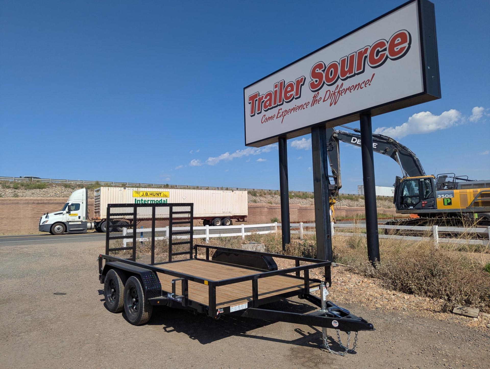 2026 Sure-Trac 7'x12' TA Tube Top Utility - 1728