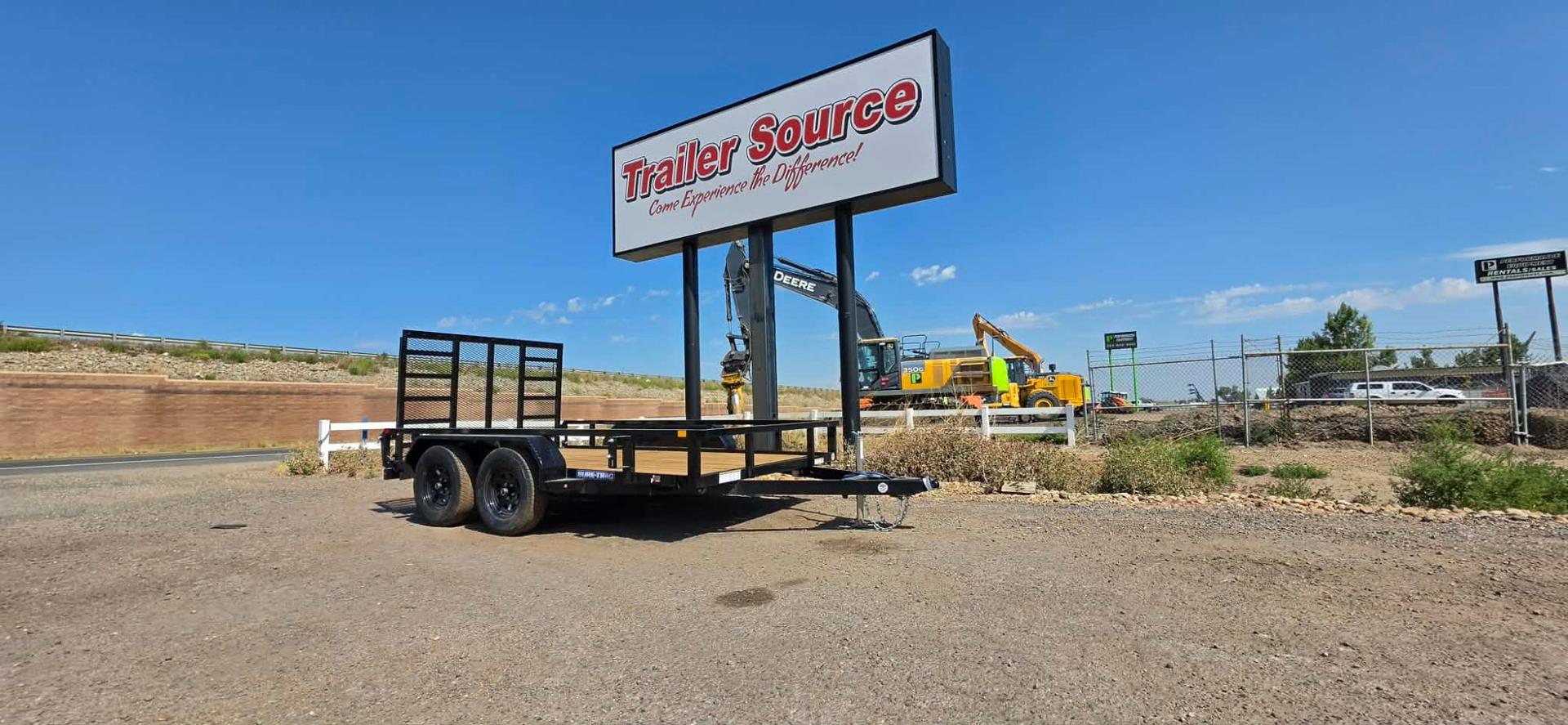2026 Sure-Trac 7'x12' TA Tube Top Utility - 1727