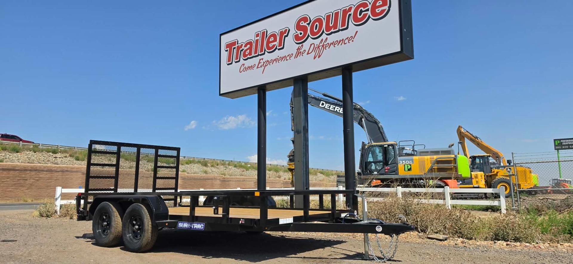2026 Sure-Trac 7'x14' TA Tube Top Utility - 1724