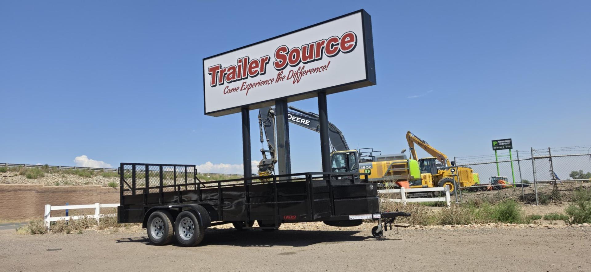 2026 Echo Trailers 7'x16' Landscape - ELS-16-15T - 2731