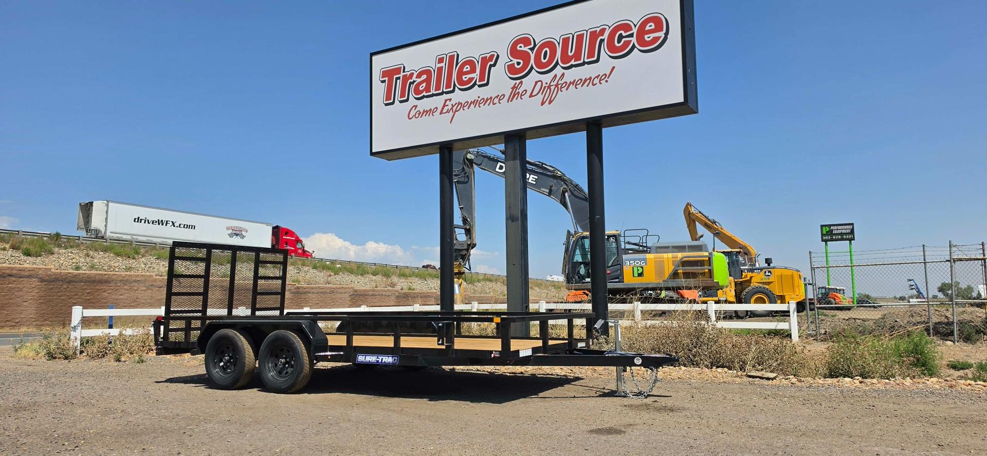 2026 Sure-Trac 7'x16' Tube Top Utility - 1581