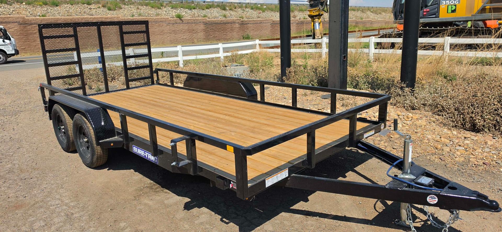 2026 Sure-Trac 2026 Sure-Trac 7'x16' Tube Top Utility - - thumbnail 2