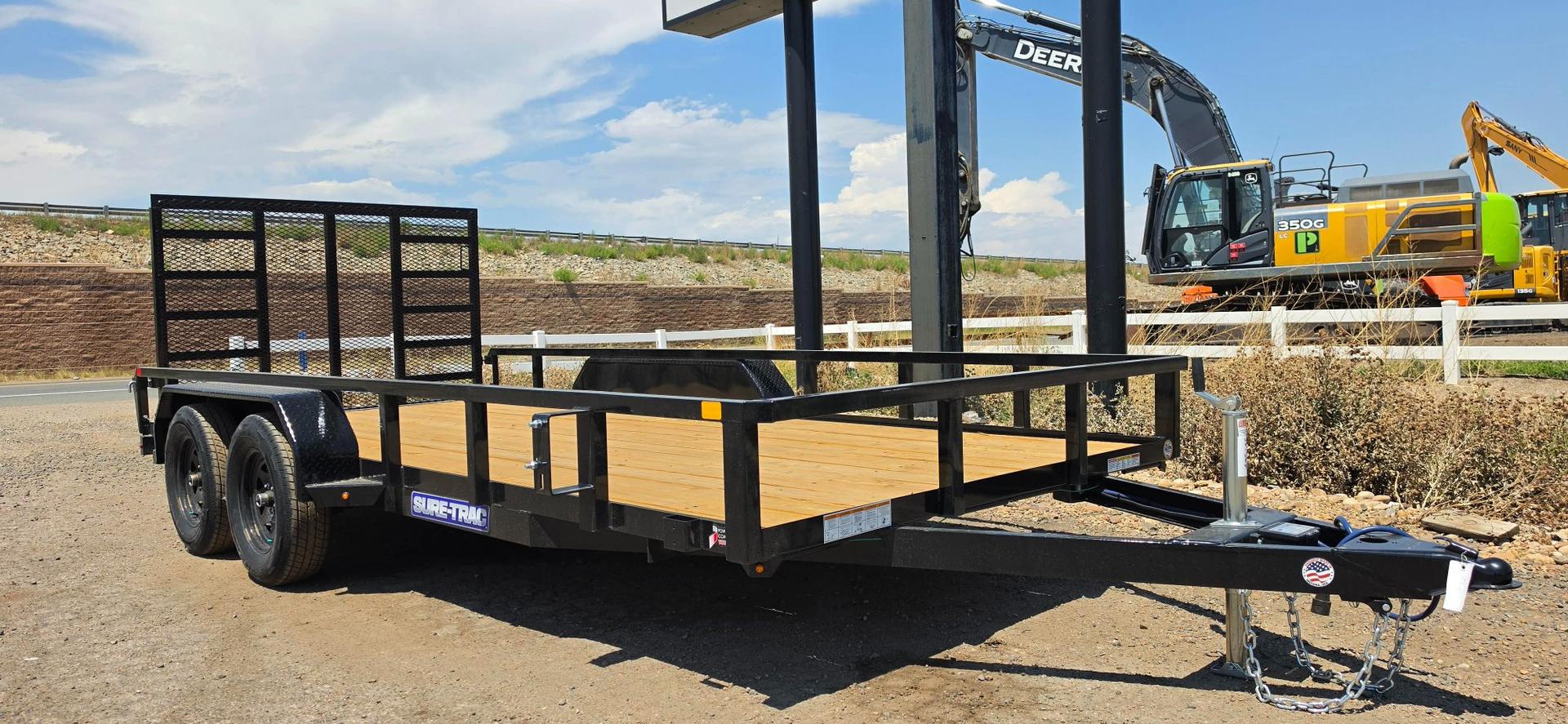 2026 Sure-Trac 2026 Sure-Trac 7'x16' Tube Top Utility - - thumbnail 2