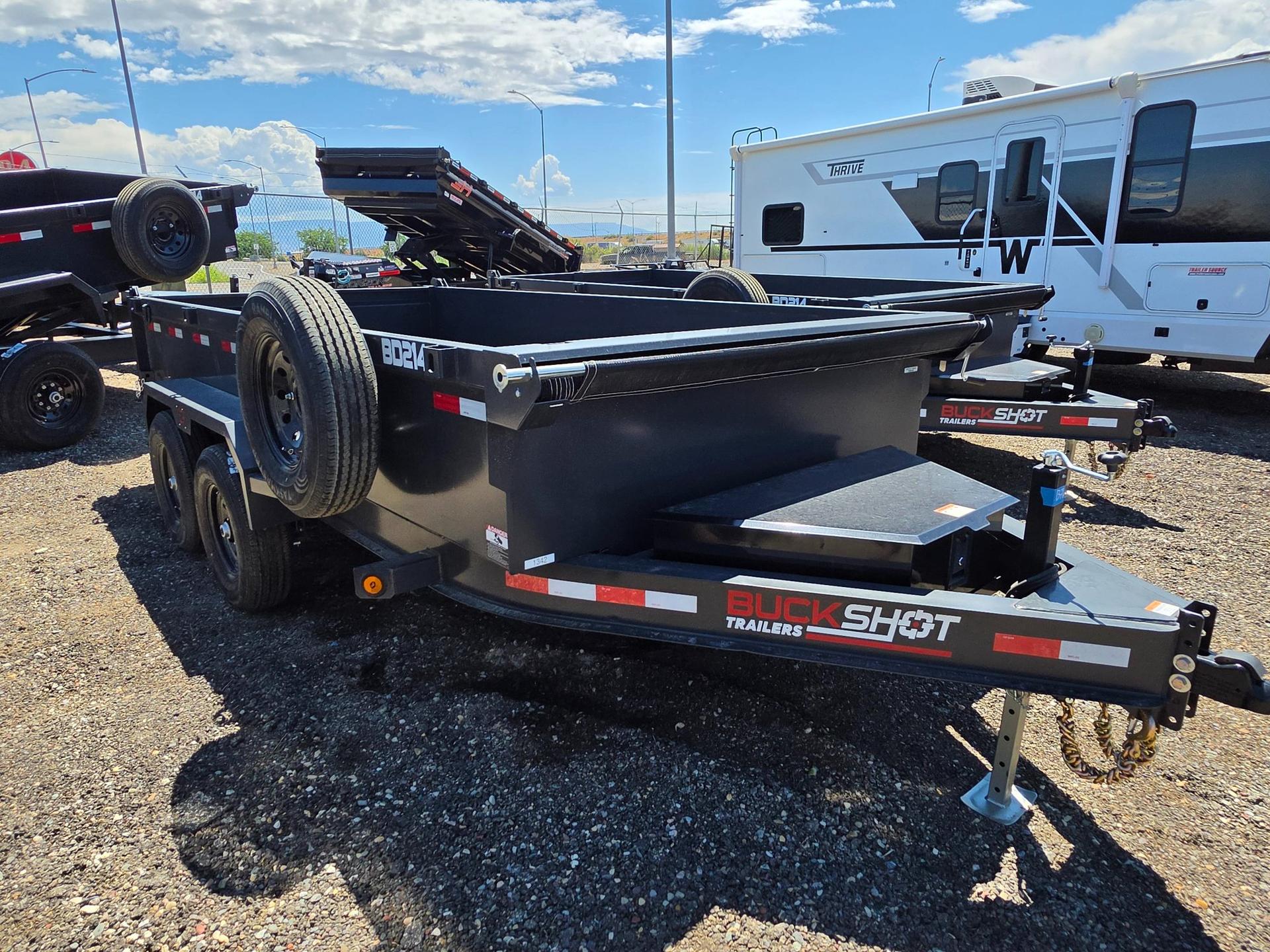 2026 Buckshot Trailers 7' x 14' x 2' BP - BD214 14K - 3627