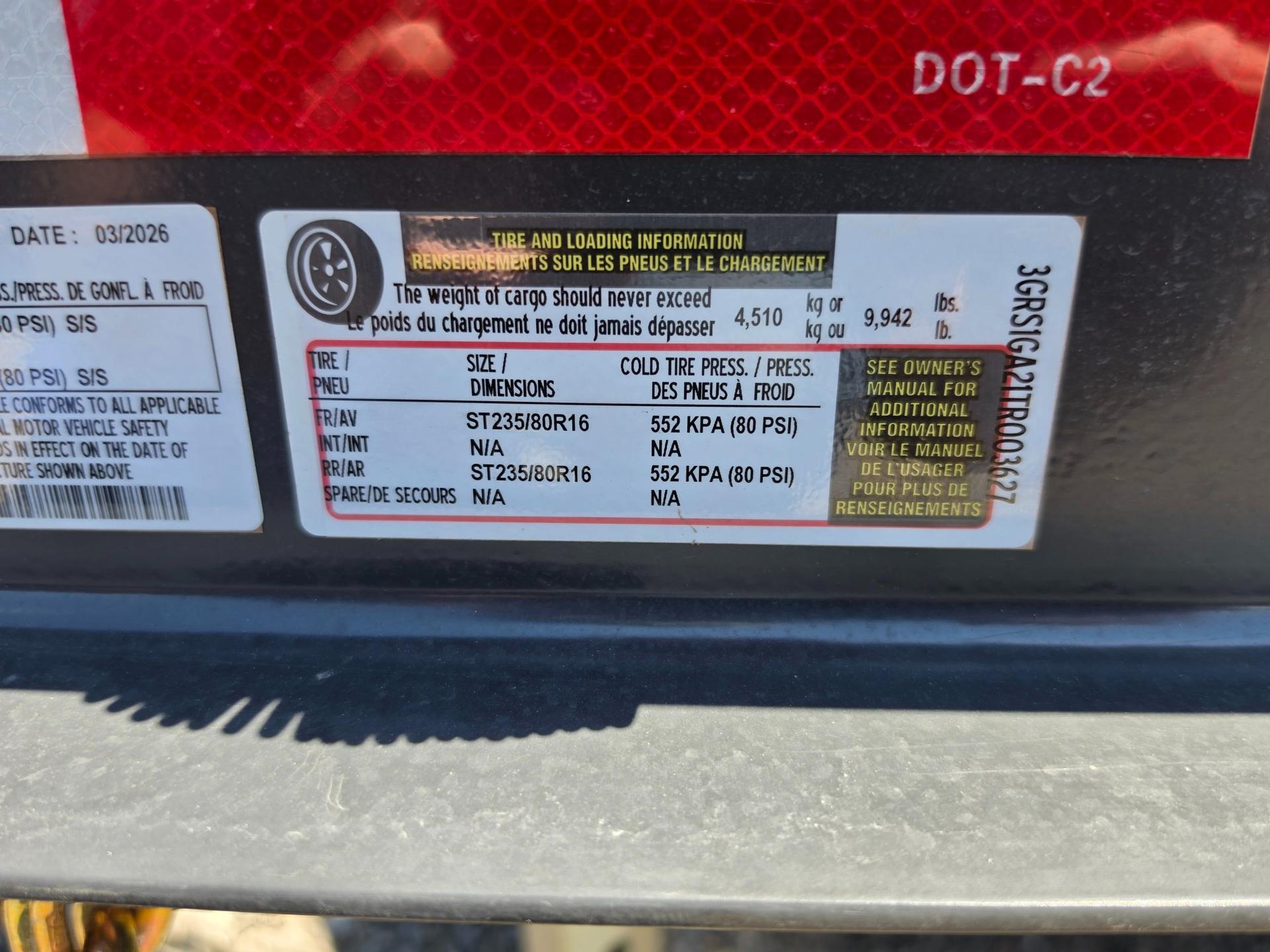2026 Buckshot Trailers 2026 Buckshot Trailers 7' x 14' x 2' BP - - thumbnail 13