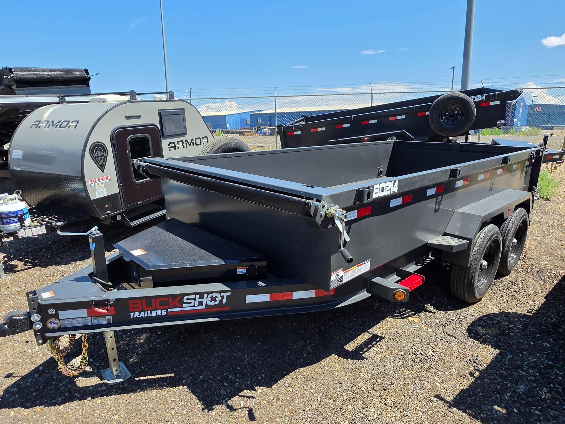 2026 Buckshot Trailers 2026 Buckshot Trailers 7' x 14' x 2' BP - - thumbnail 2