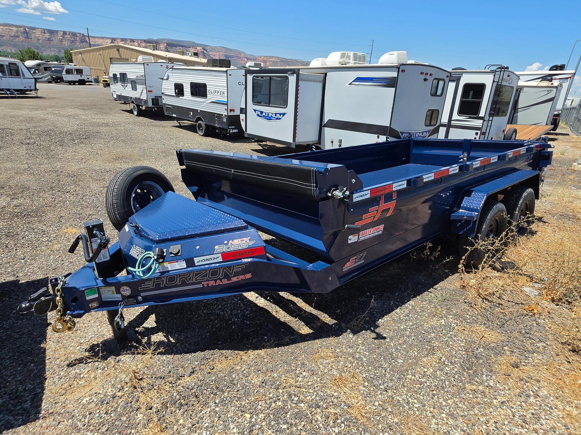 2026 Horizon Trailers 2026 Horizon Trailers 7'x14'x18" BP - - thumbnail 2