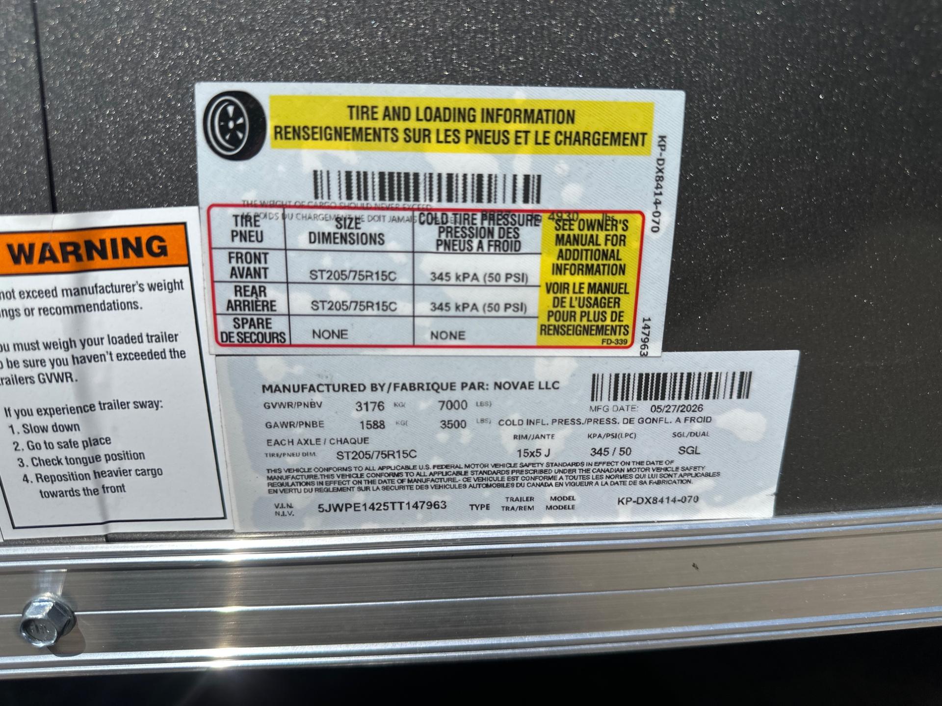 2026 Pace American 2026 Pace American Outback DLX 7'x14' - thumbnail 21