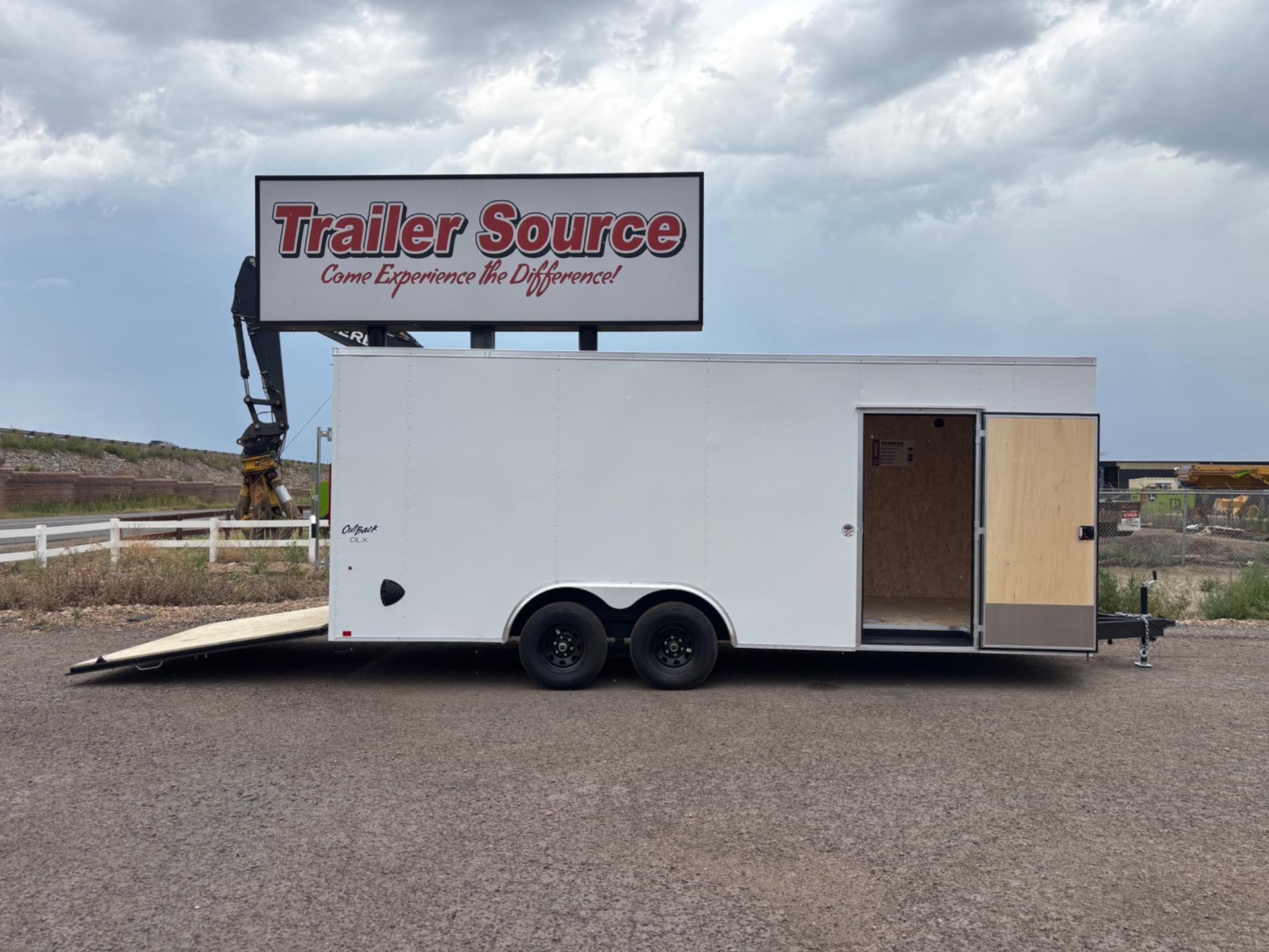 2026 Pace American 2026 Pace American Outback DLX CH 8.5'x20' 10K - - thumbnail 8