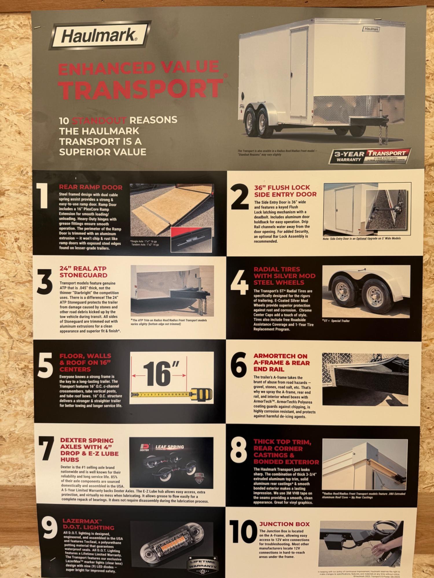 2026 Haulmark 2026 Haulmark Transport V-Nose 8.5'x18' 10K - - thumbnail 4