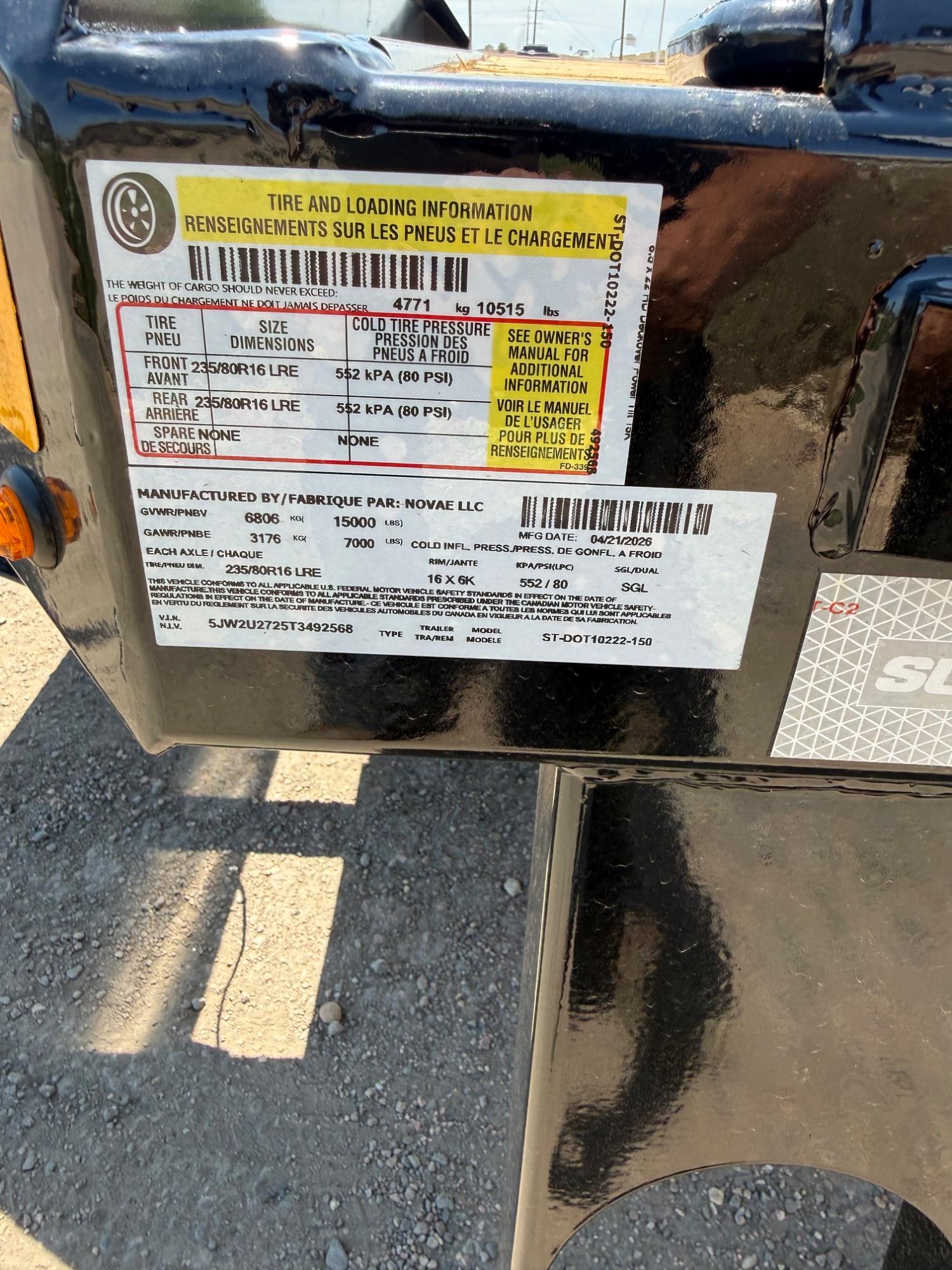 2026 Sure-Trac 2026 Sure-Trac 8.5'x22' DO Power Tilt 15K - - thumbnail 9