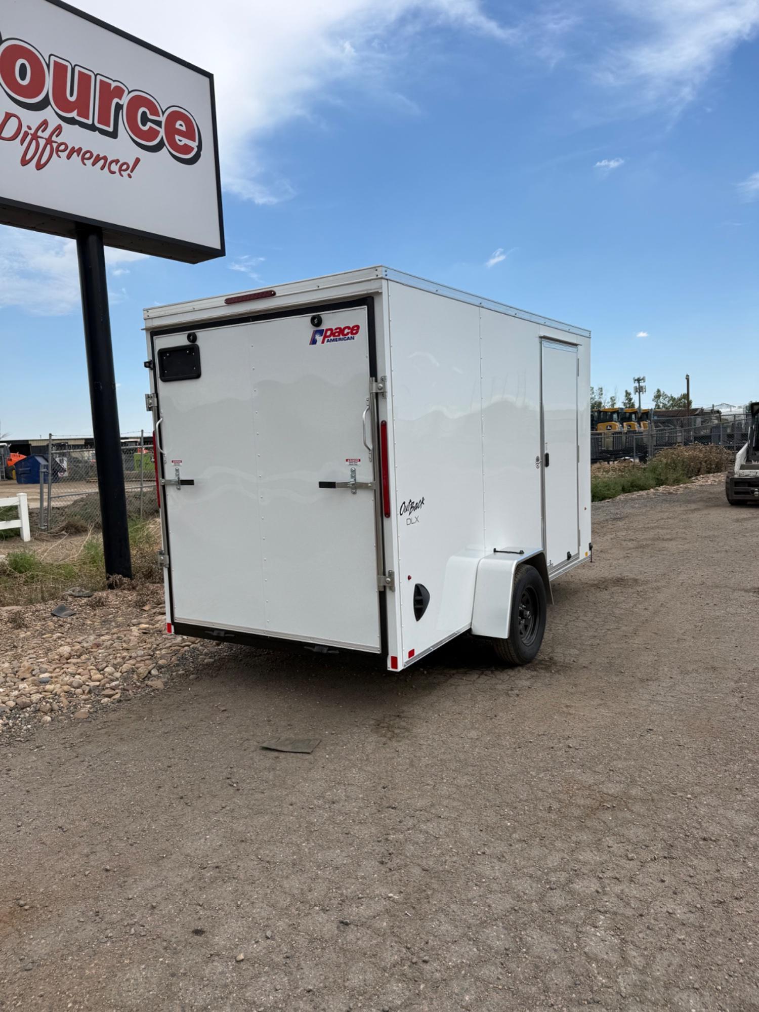2026 Pace American 2026 Pace American Outback DLX 6'x12' SA - thumbnail 4