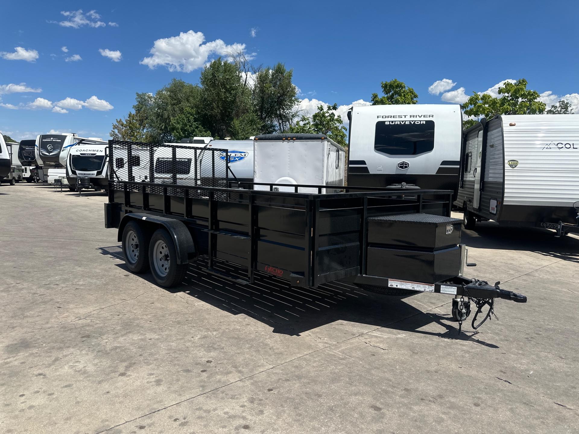 2026 Echo Trailers 7'x14' Landscape - ELS-14-15T - 2273