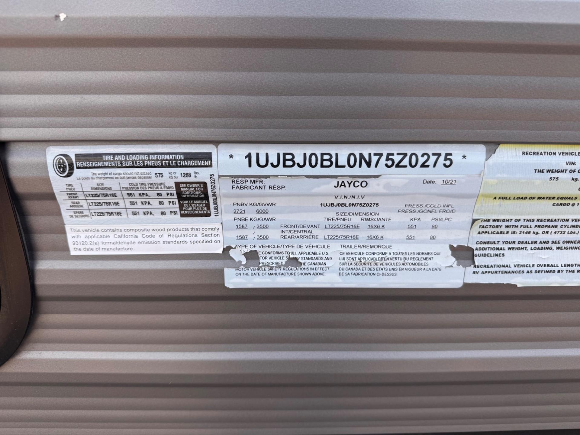 2022 Jayco 2022 Jayco Jayflight Rocky Mountain Edition - thumbnail 21