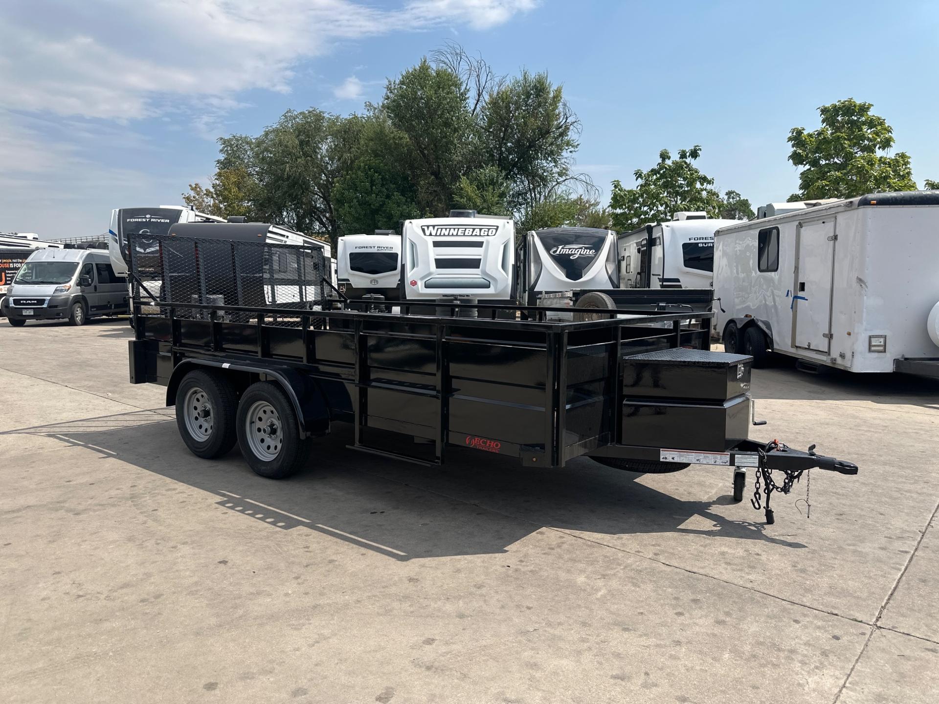 2027 Echo Trailers 7'x14' Landscape - ELS-14-15T - 2542
