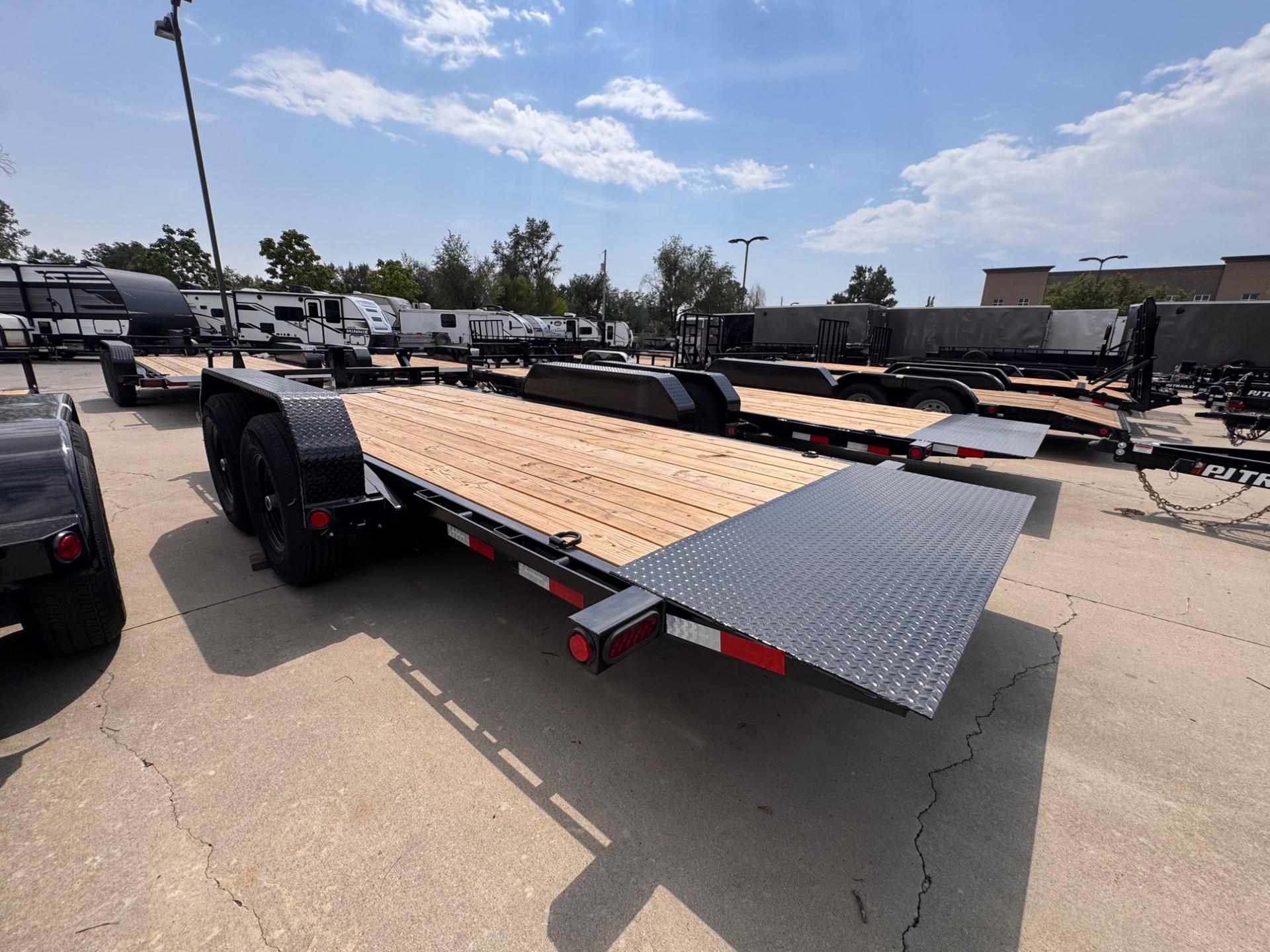 2027 PJ Trailers 2027 PJ Trailers 7'x16' Channel Equipment Tilt - - thumbnail 3