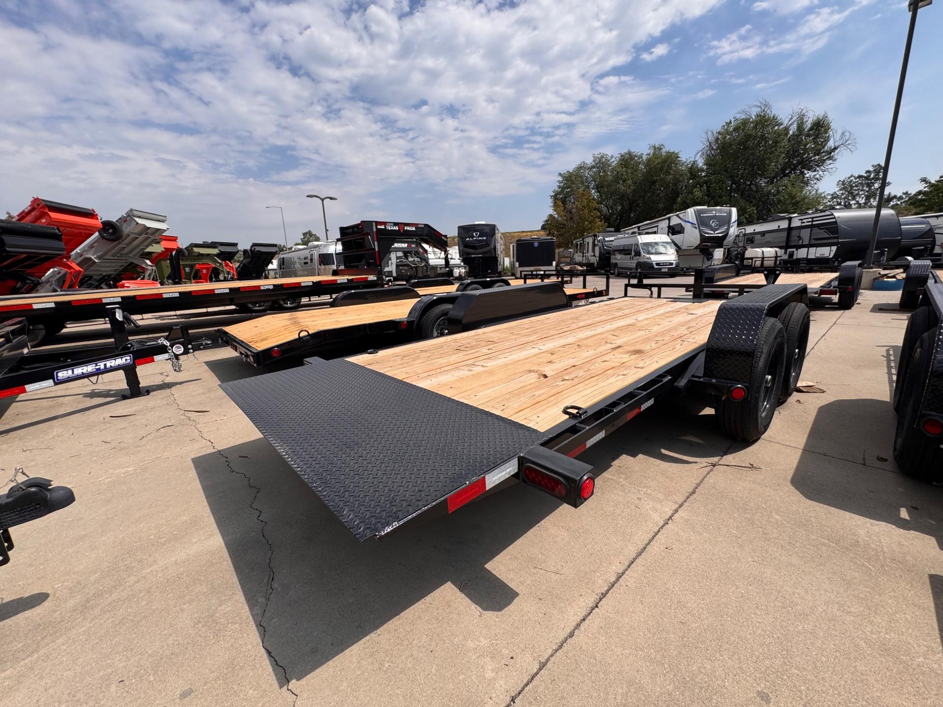 2027 PJ Trailers 2027 PJ Trailers 7'x16' Channel Equipment Tilt - - thumbnail 4
