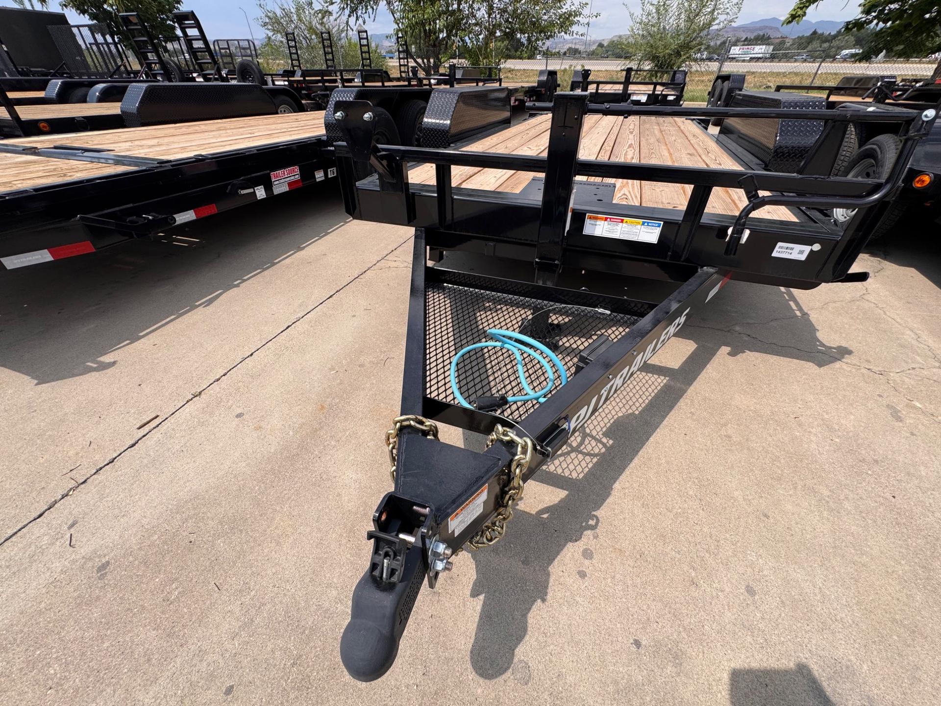 2027 PJ Trailers 2027 PJ Trailers 7'x16' Channel Equipment Tilt - - thumbnail 8