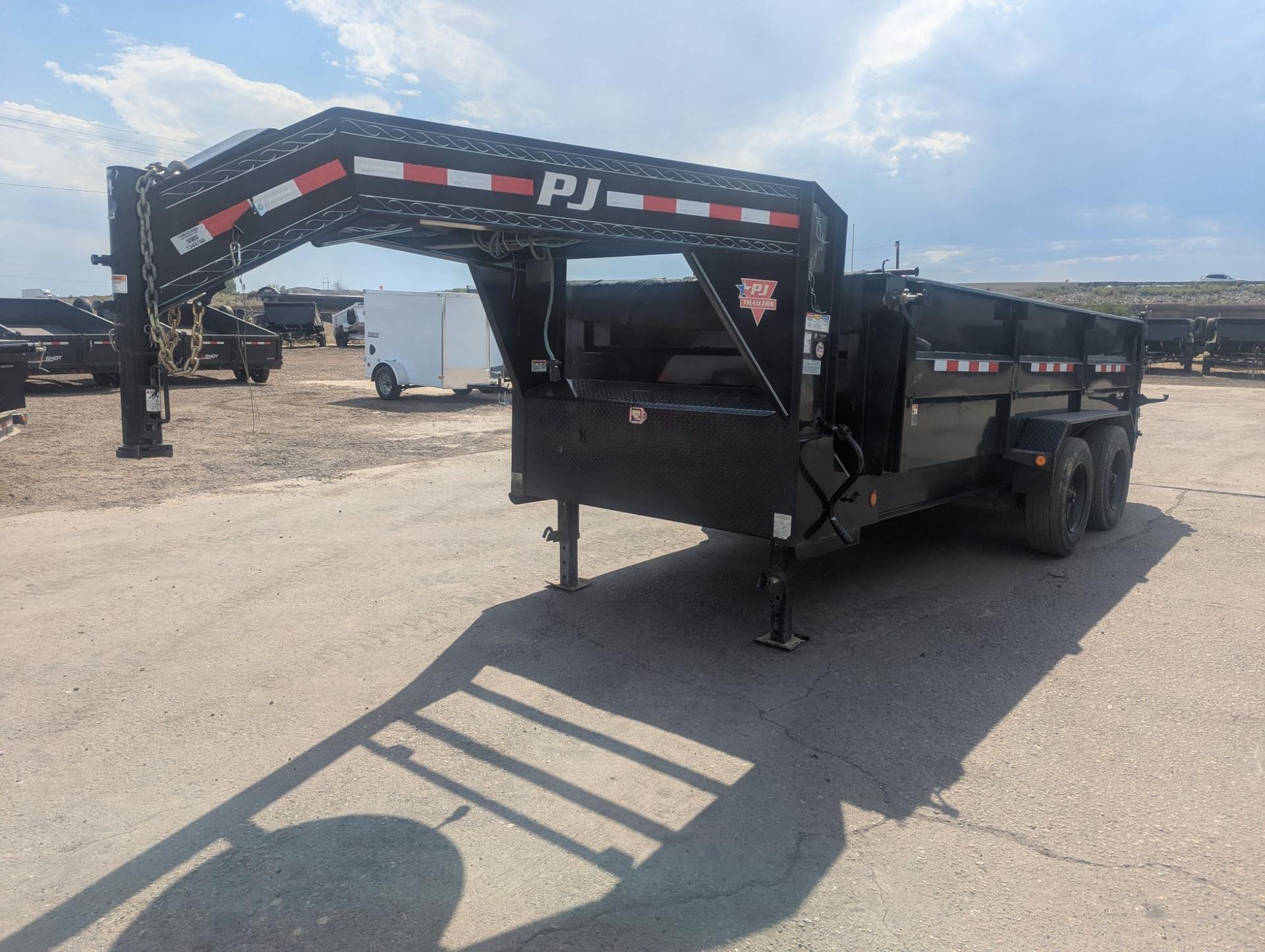 2021 PJ Trailers 7'x16'x2' HD GN - DE162 - 4768
