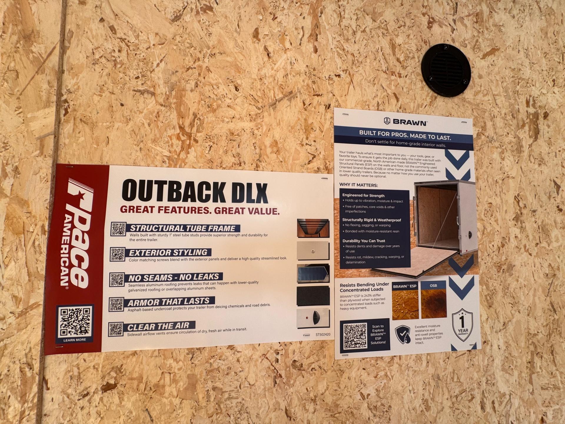 2026 Pace American 2026 Pace American Outback DLX 7'x12' SA 5K - 7974 - thumbnail 10