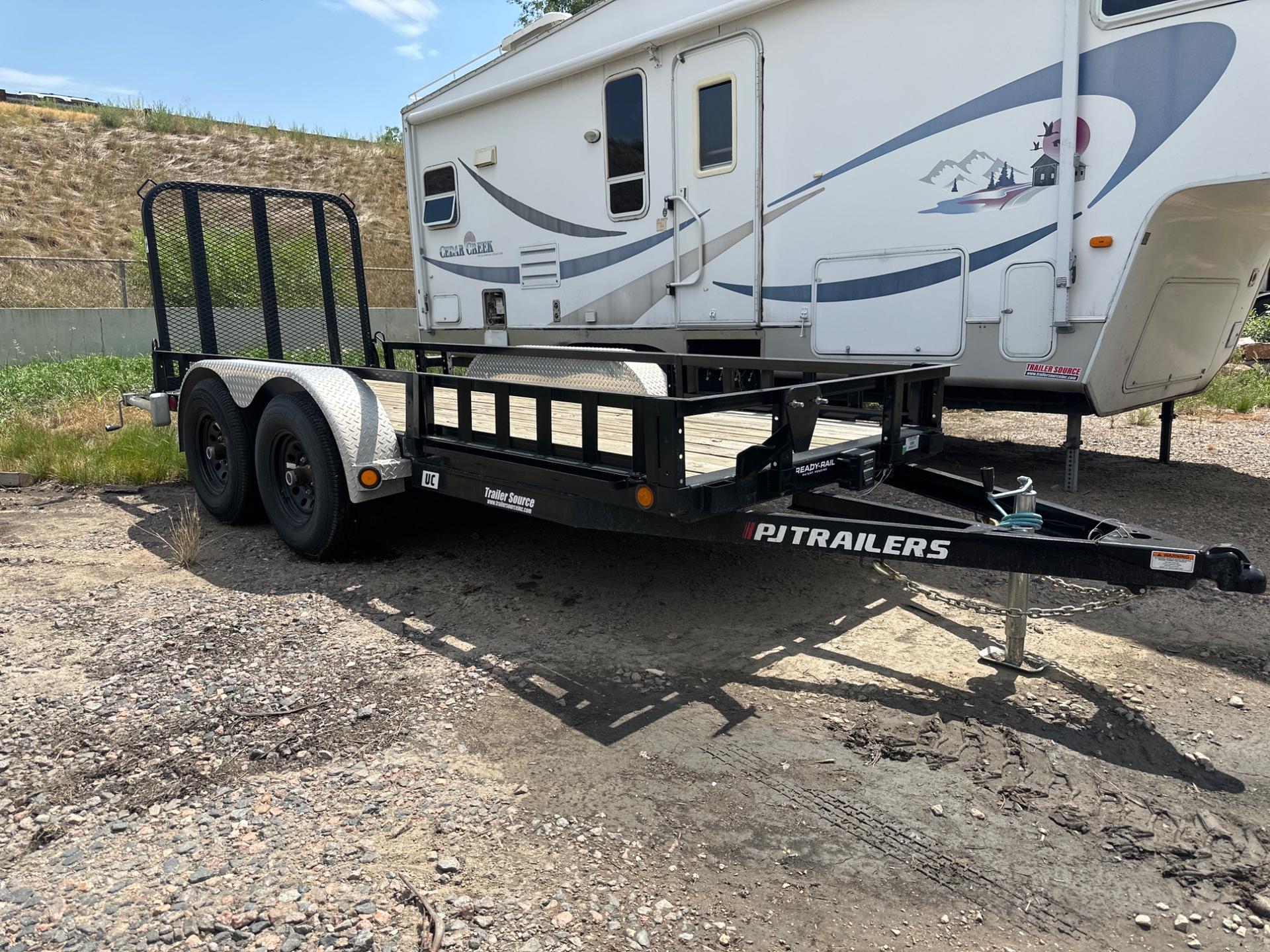 2023 PJ Trailers 5'x14' TA Channel Utility - UC142 - 9072