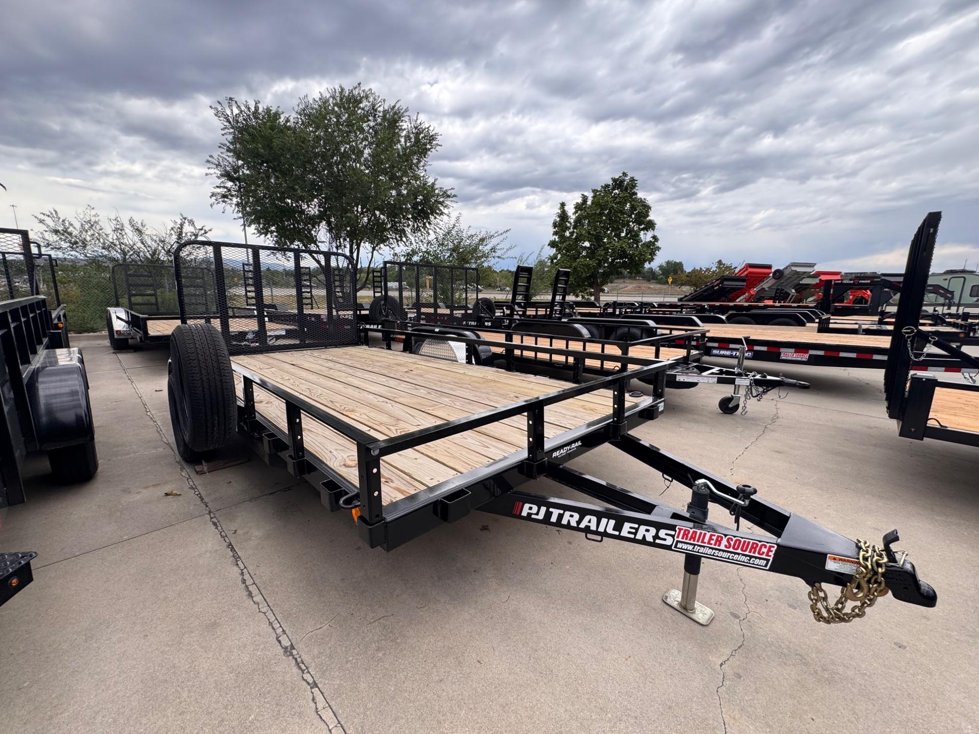 2026 PJ Trailers 7'x14' SA Channel Utility - U8141 - 2150