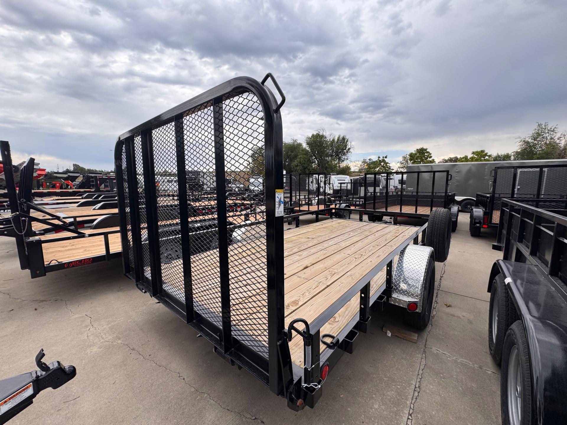 2026 PJ Trailers 2026 PJ Trailers 7'x14' SA Channel Utility - - thumbnail 4
