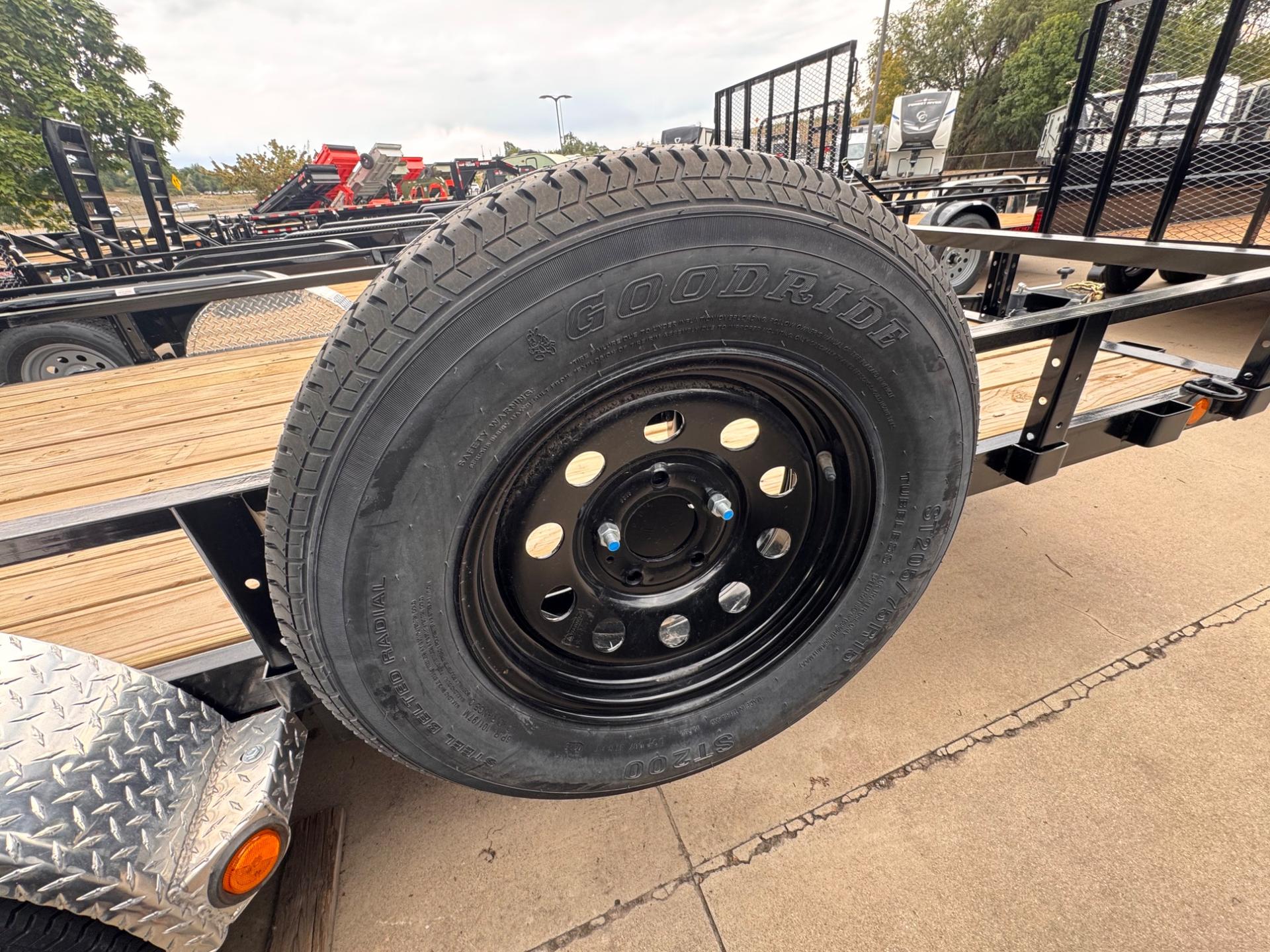 2026 PJ Trailers 2026 PJ Trailers 7'x14' SA Channel Utility - - thumbnail 7