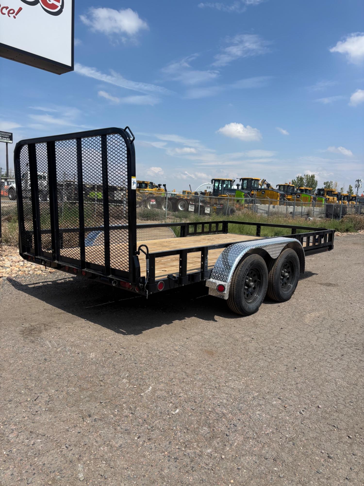 2027 PJ Trailers 2027 PJ Trailers 7'x14' TA Channel Utility - - thumbnail 4