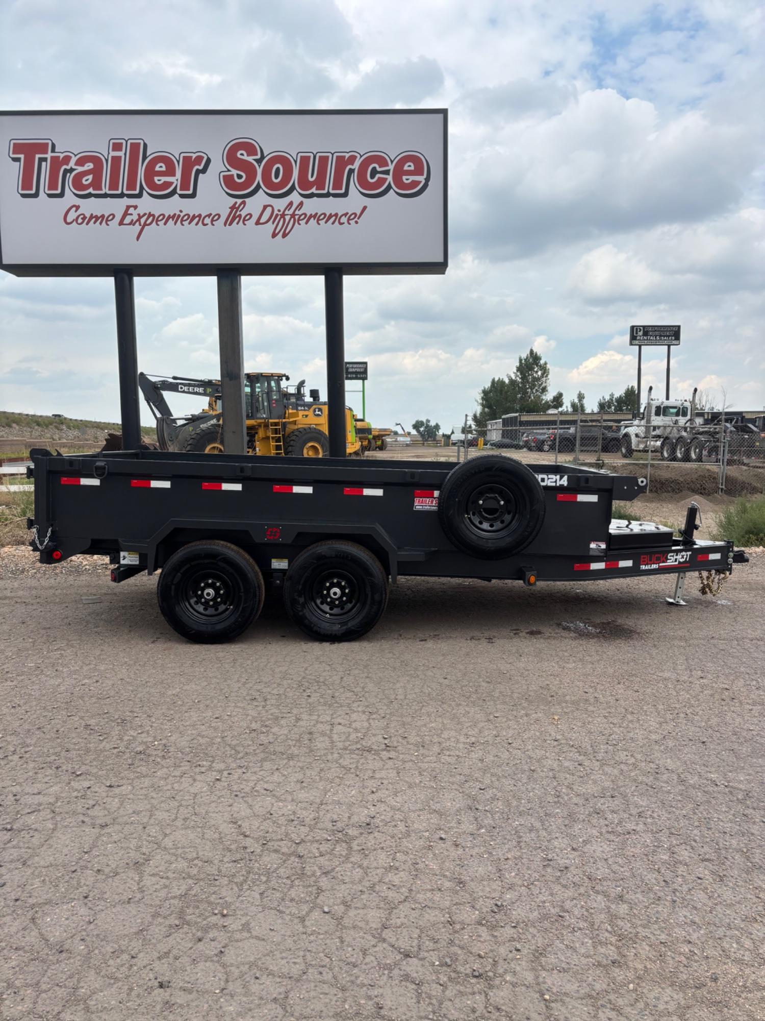 2026 Buckshot Trailers 2026 Buckshot Trailers 7' x 14' x 2' BP - - thumbnail 4