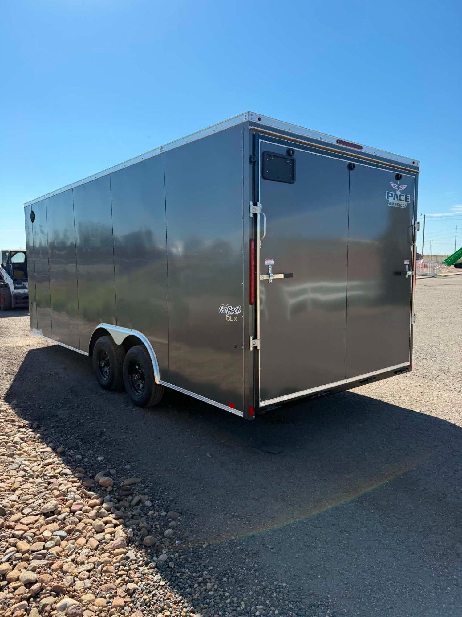 2027 Pace American 2027 Pace American Outback DLX CH 8.5'x20' 10K - - thumbnail 3