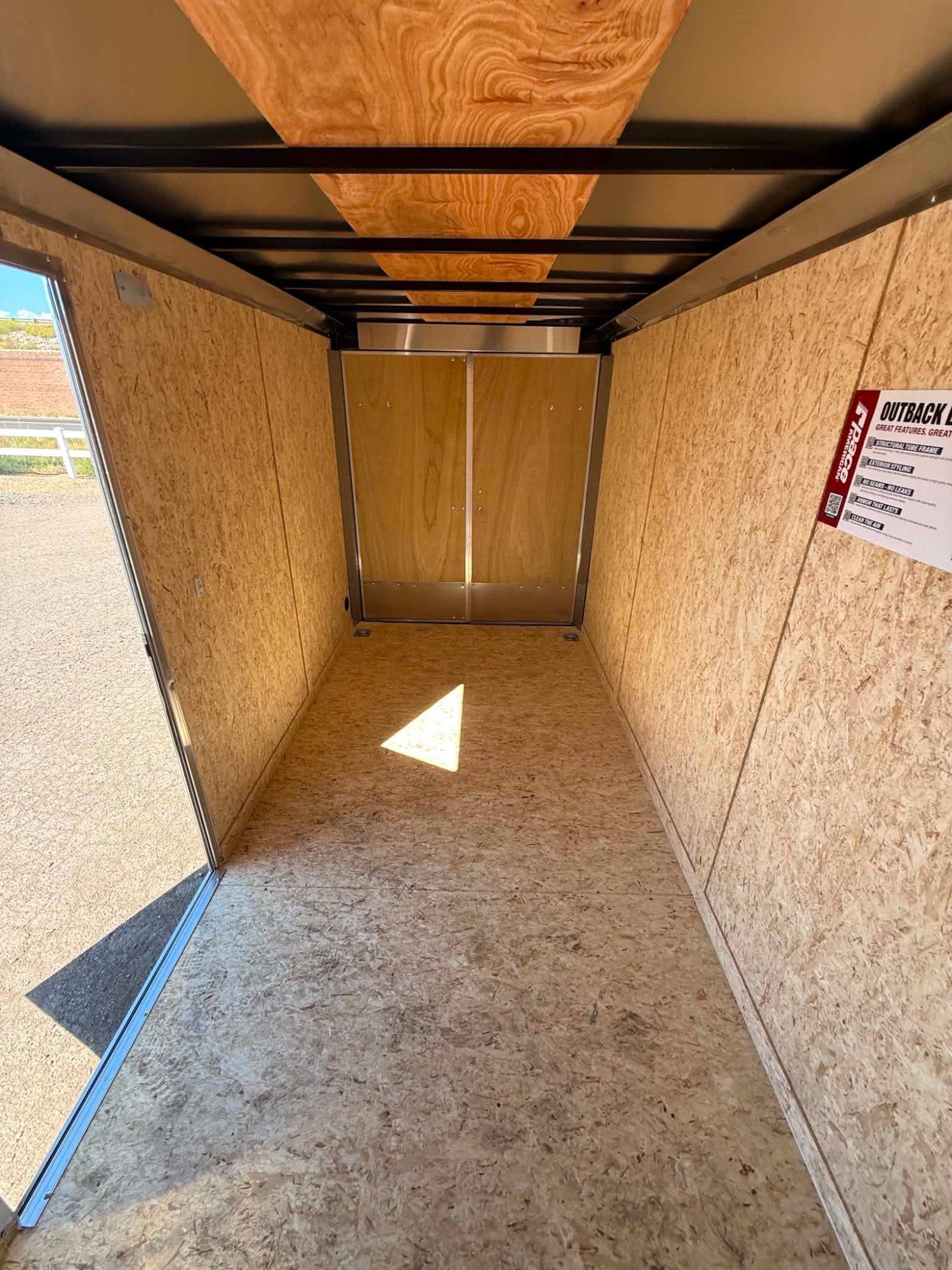 2027 Pace American 2027 Pace American Outback DLX 6'x12' SA - thumbnail 4