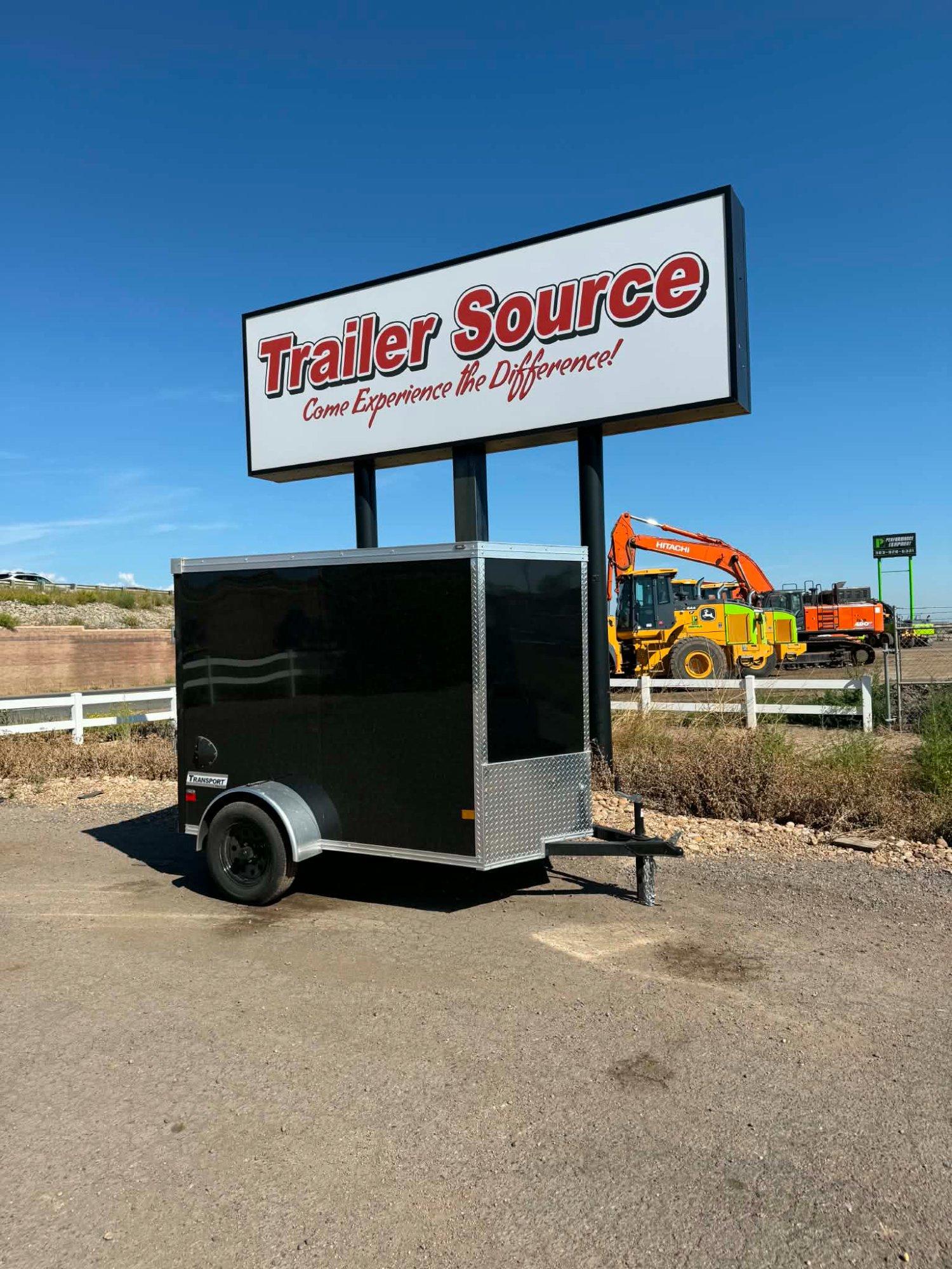 2027 Haulmark Transport V-Nose 5'x8' - TSV58S2 - 1203