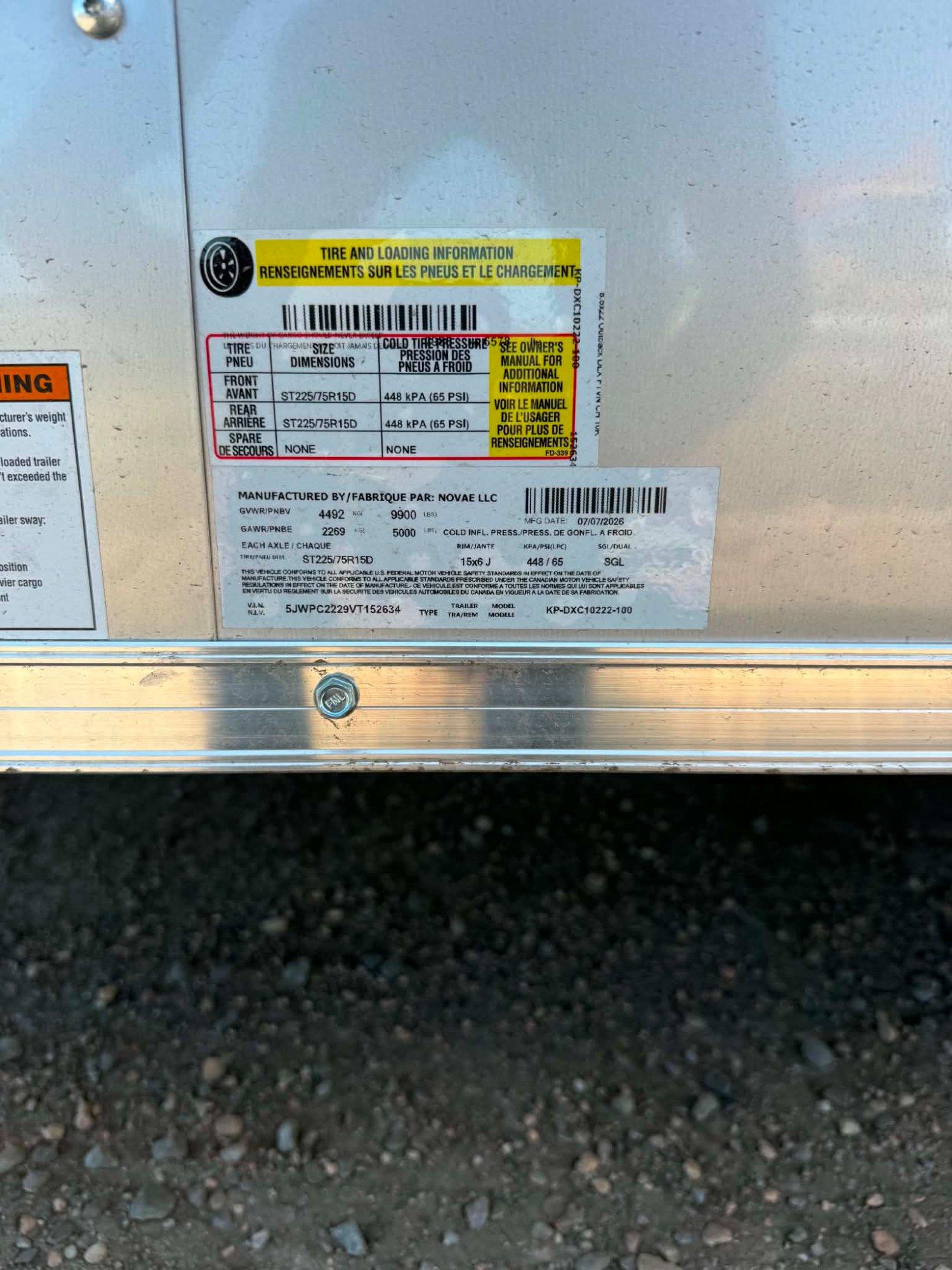 2027 Pace American 2027 Pace American Outback DLX 8.5'x22' CH 10K - - thumbnail 10