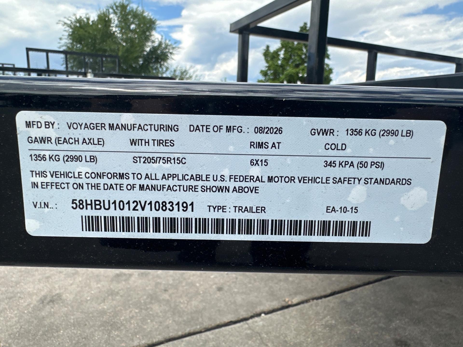 2027 Echo Trailers 2027 Echo Trailers Advantage 6.5'x10' - - thumbnail 13