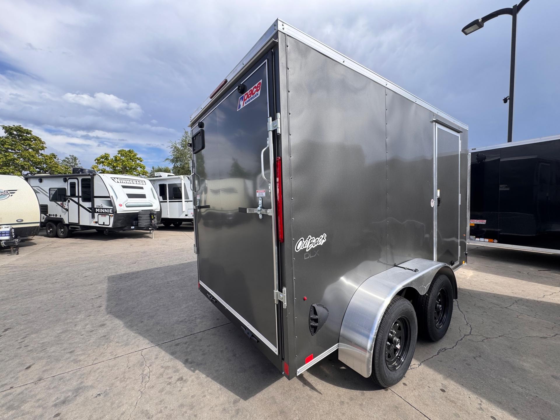 2026 Pace American 2026 Pace American Outback DLX 6'x12' TA - thumbnail 4