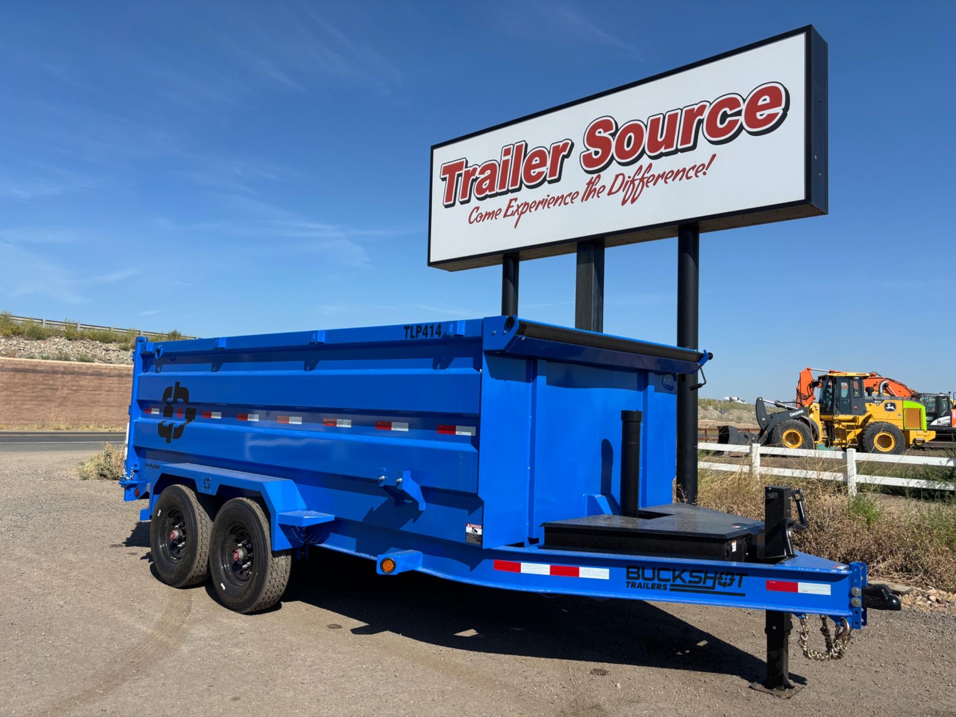 2026 Buckshot Trailers 7'x14'x4' Telescopic BP 8K - TLP414 - 4186