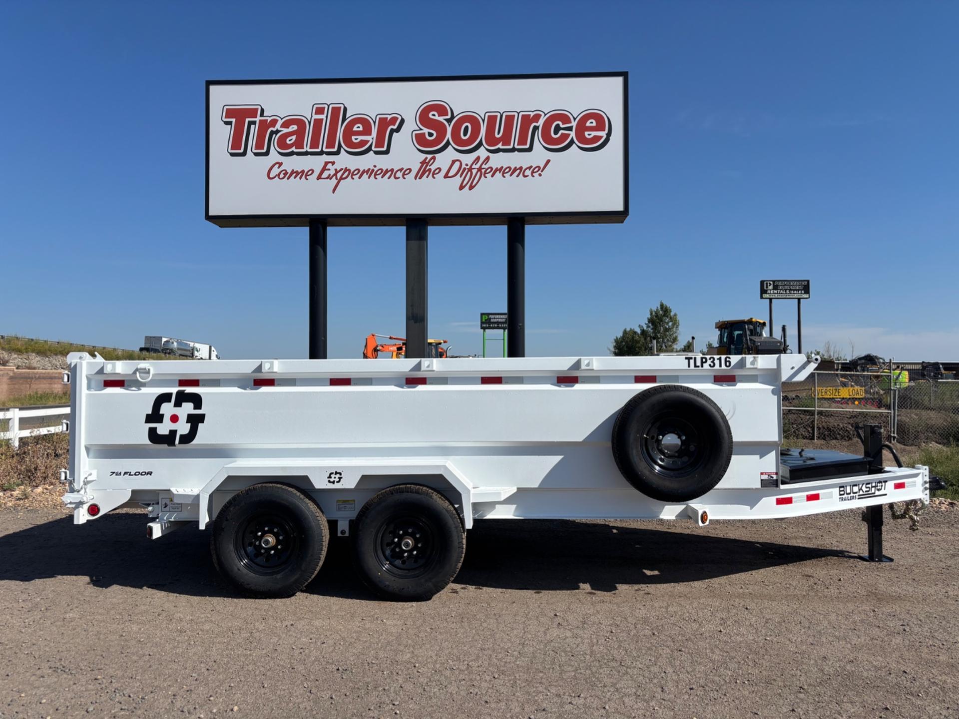 2026 Buckshot Trailers 2026 Buckshot Trailers 7'x16'x3' Telescopic BP - - thumbnail 4