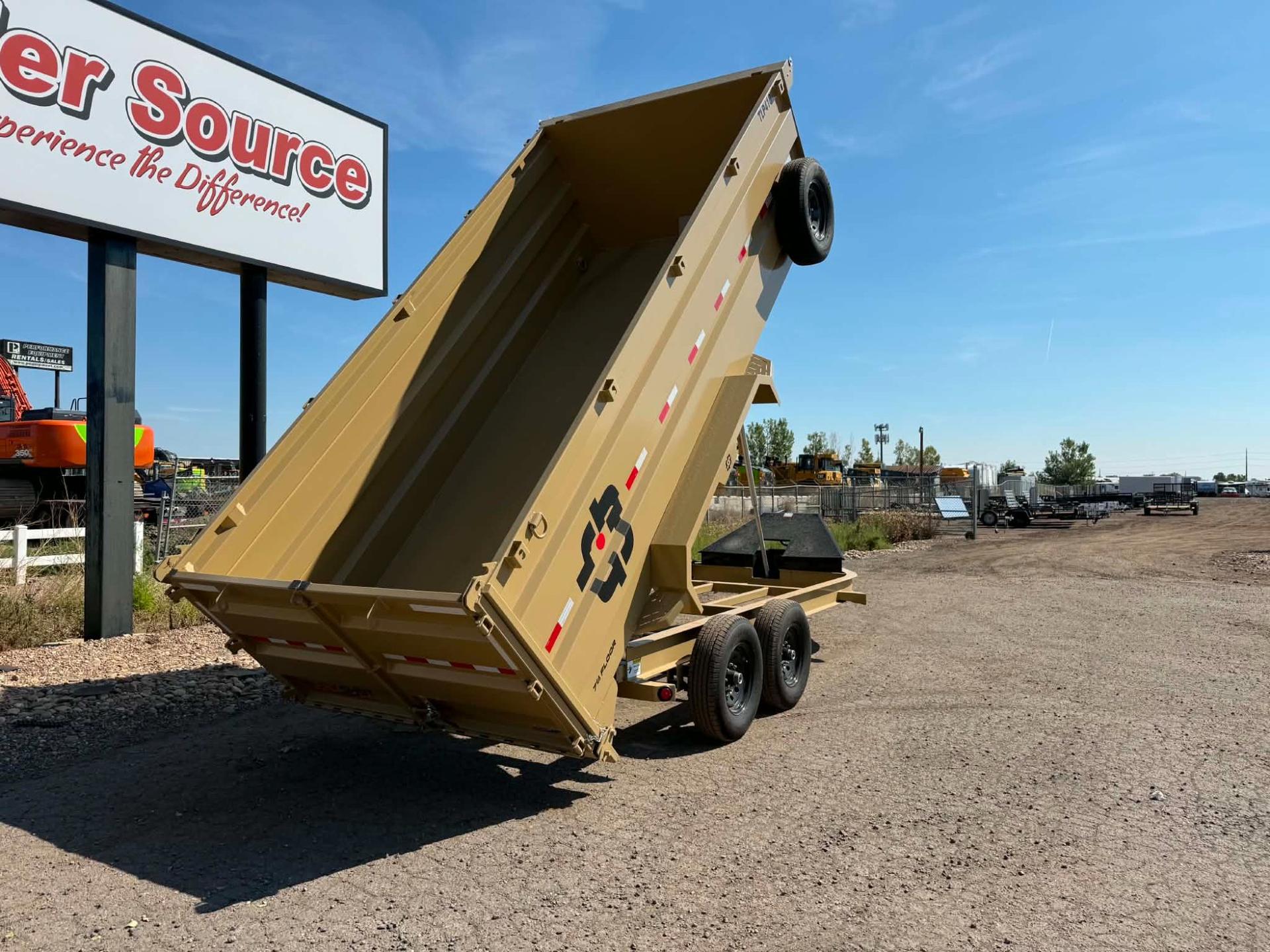 2026 Buckshot Trailers 7'x16'x4' Telescopic BP - TLP416 - 4134