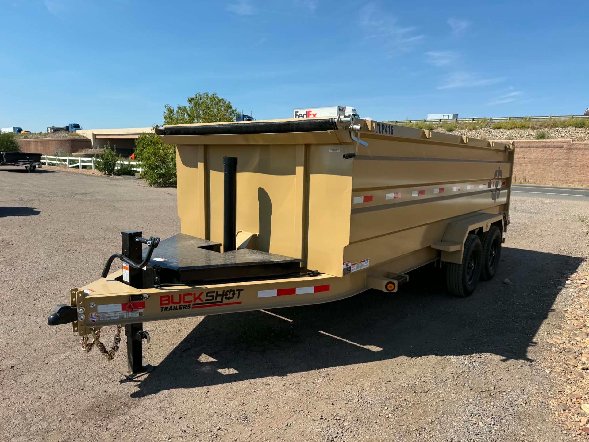 2026 Buckshot Trailers 2026 Buckshot Trailers 7'x16'x4' Telescopic BP - - thumbnail 4